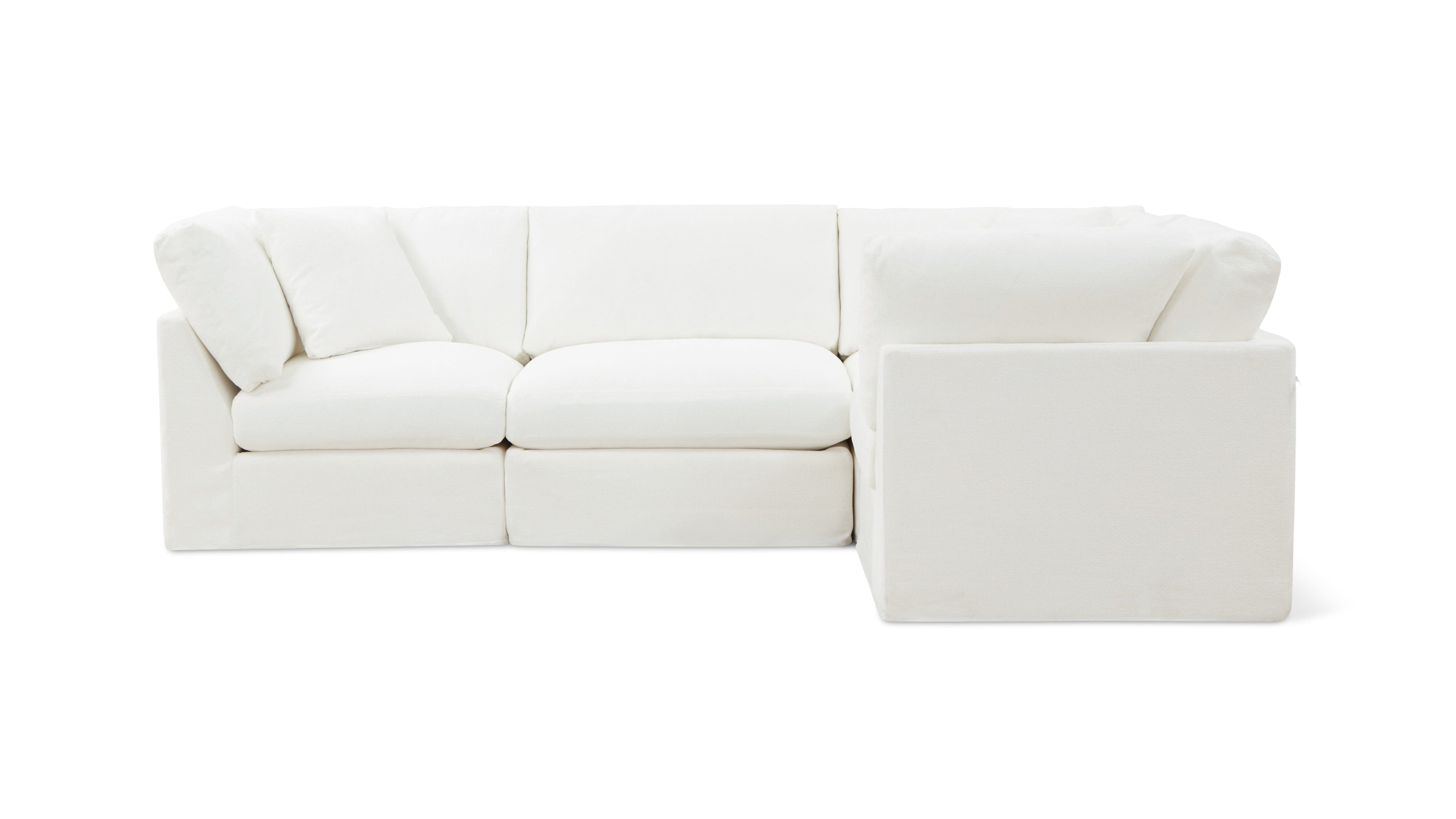 Get Together™ 4-Piece Modular Sectional Closed, Standard, Sea Salt - Image 1