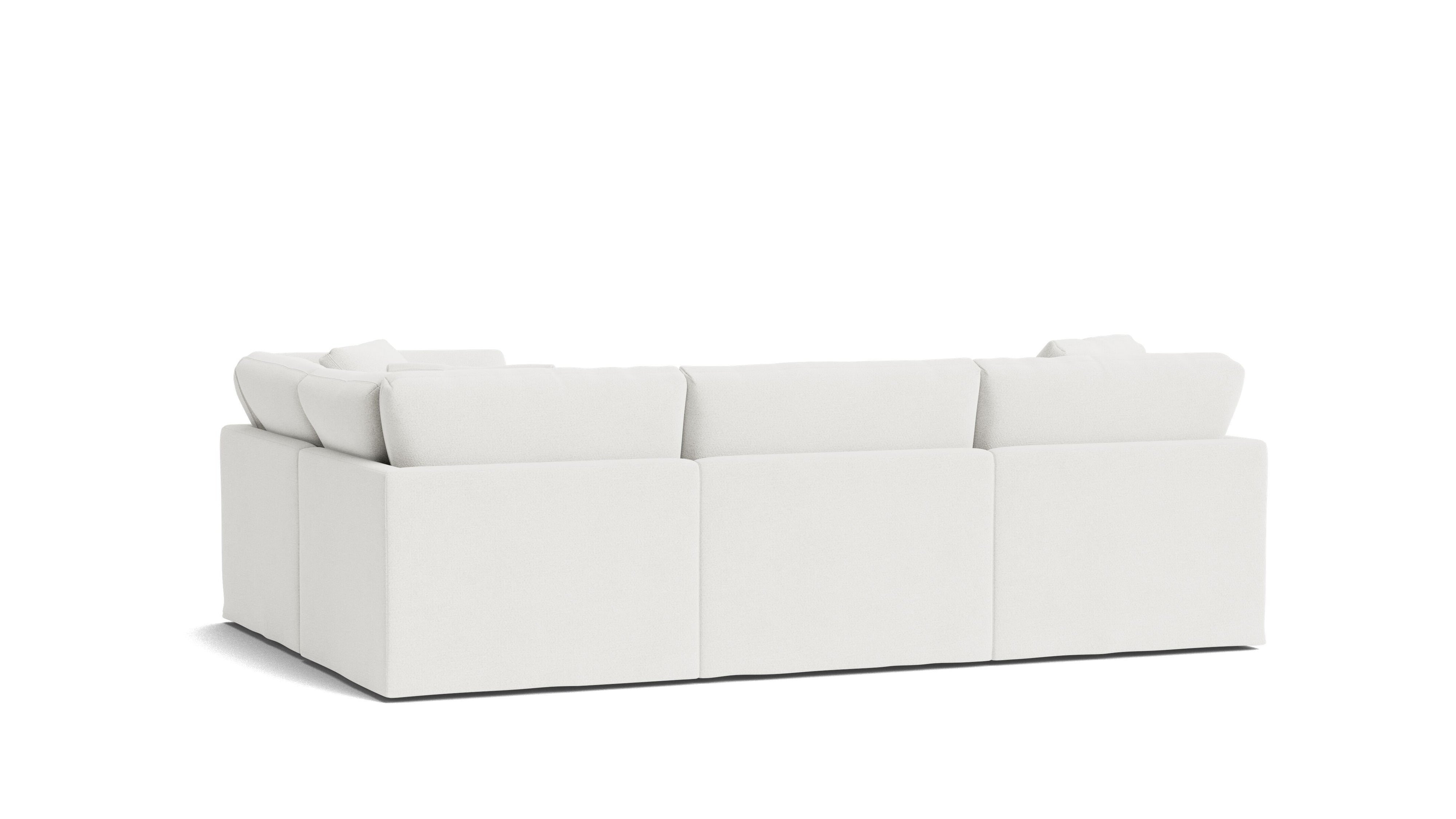 Get Together™ 4-Piece Modular Sectional Closed, Standard, Sea Salt