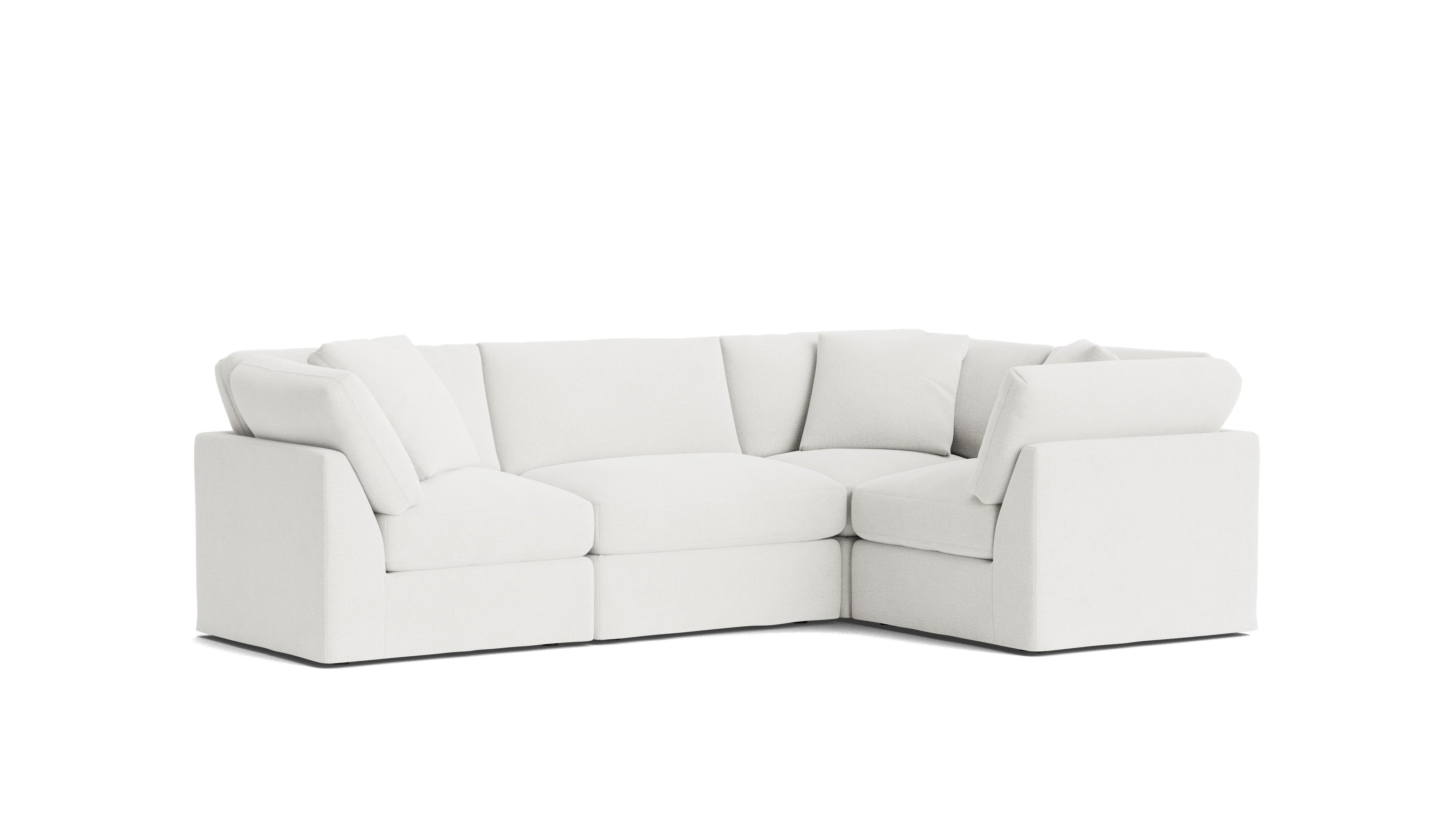 Get Together™ 4-Piece Modular Sectional Closed, Standard, Sea Salt