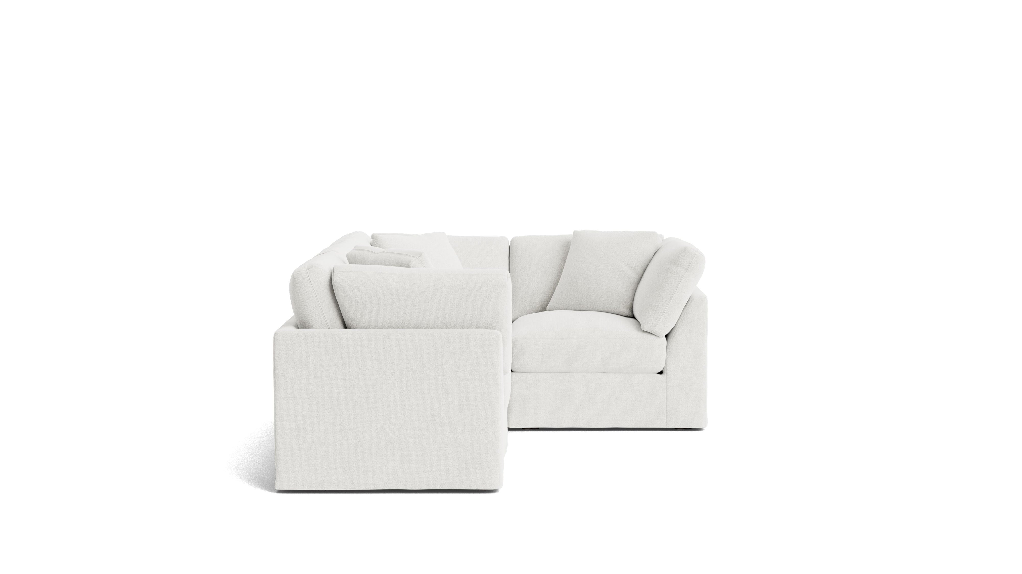 Get Together™ 4-Piece Modular Sectional Closed, Standard, Sea Salt
