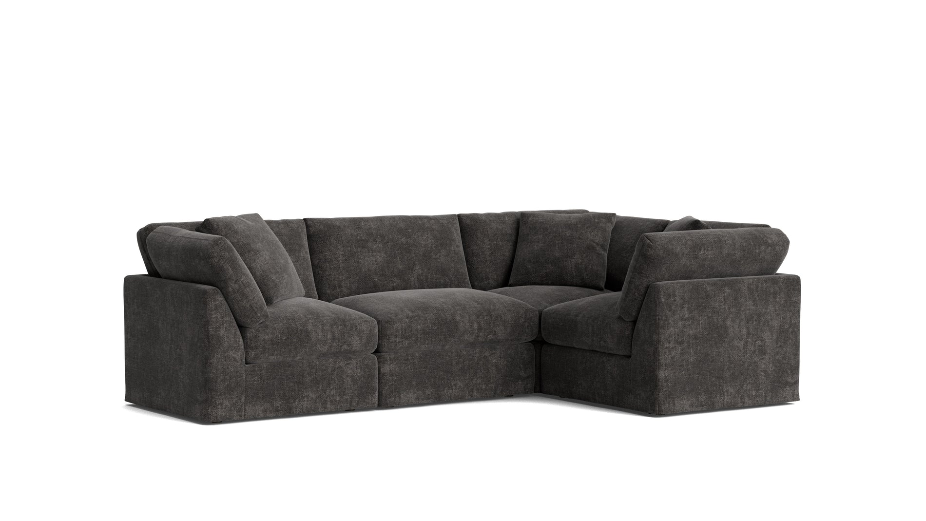 Get Together™ 4-Piece Modular Sectional Closed, Standard, Truffle_image