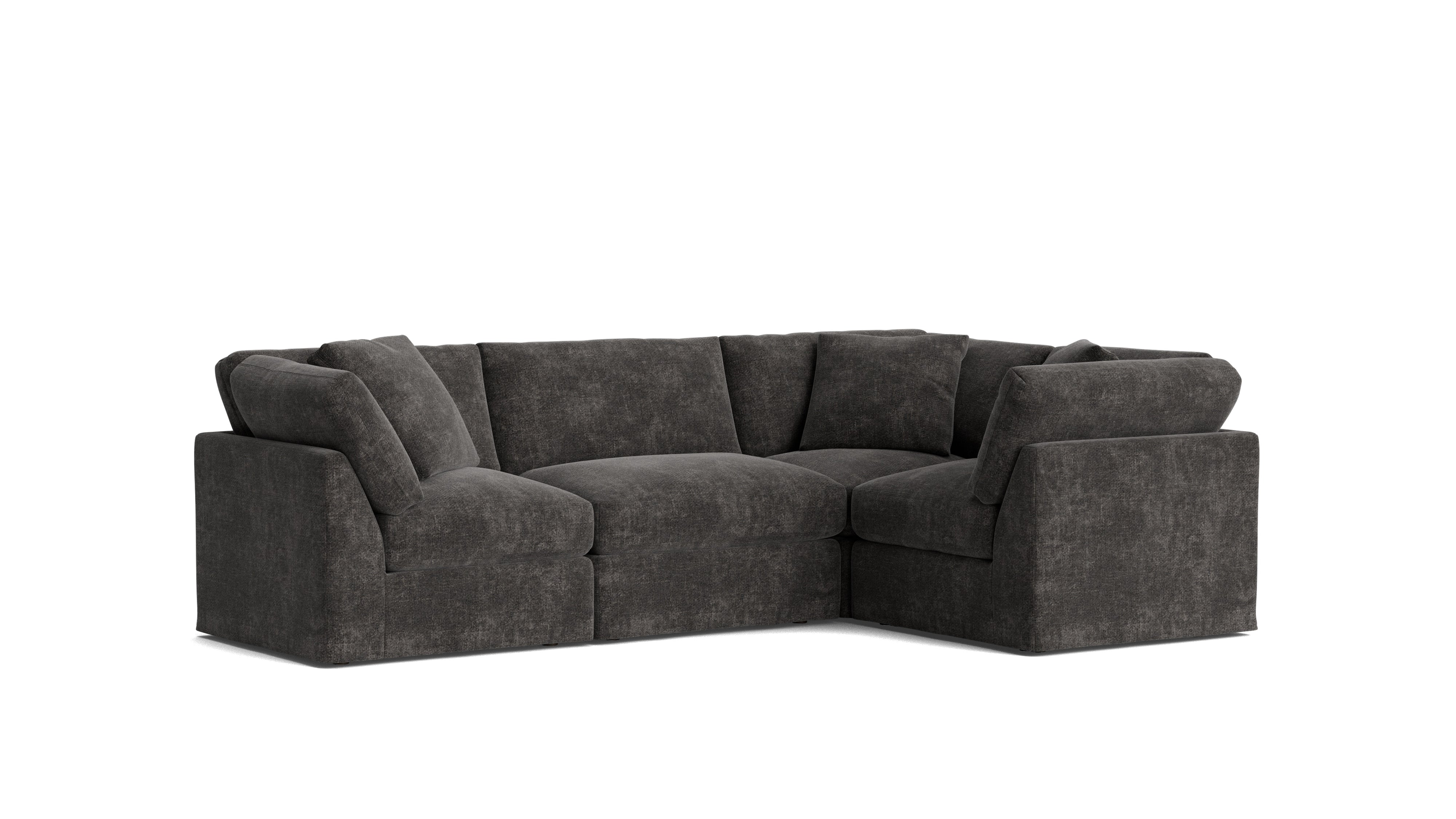 Get Together™ 4-Piece Modular Sectional Closed, Standard, Truffle