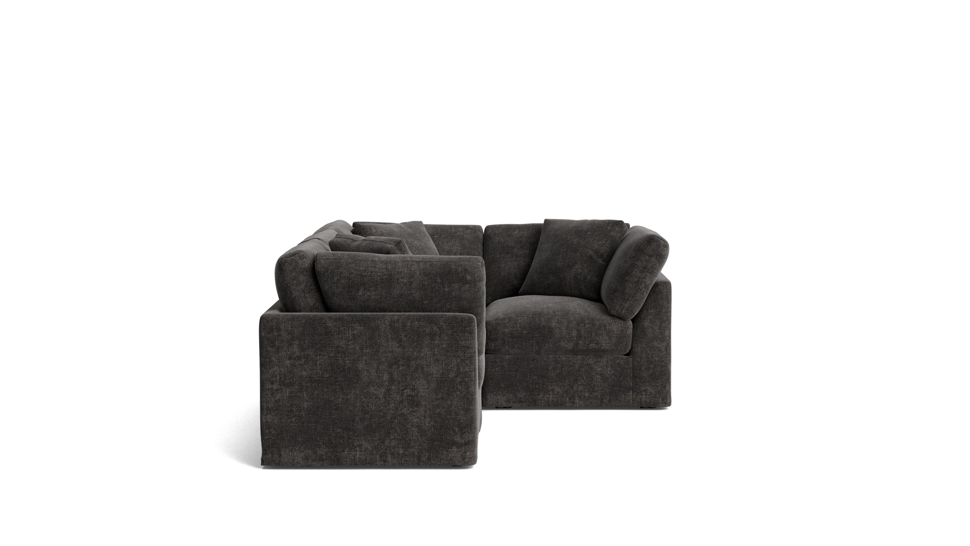 Get Together™ 4-Piece Modular Sectional Closed, Standard, Truffle