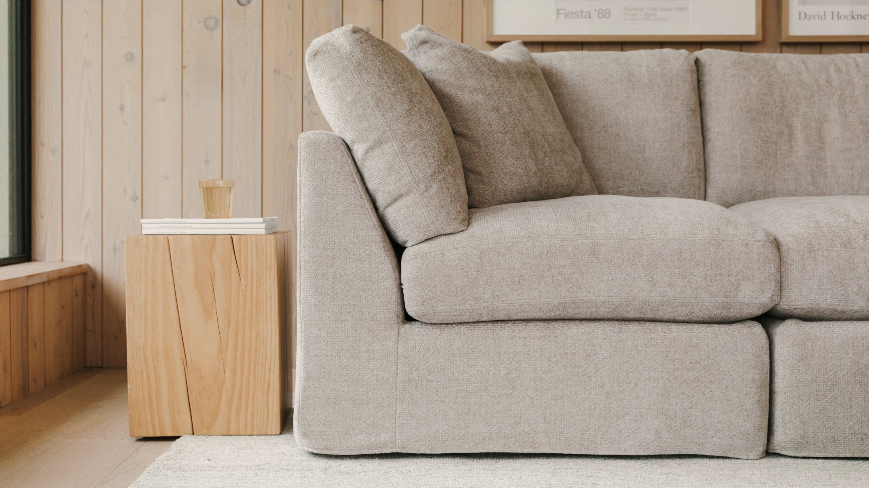 Get Together™ 4-Piece Modular Sectional Closed, Standard, Champagne