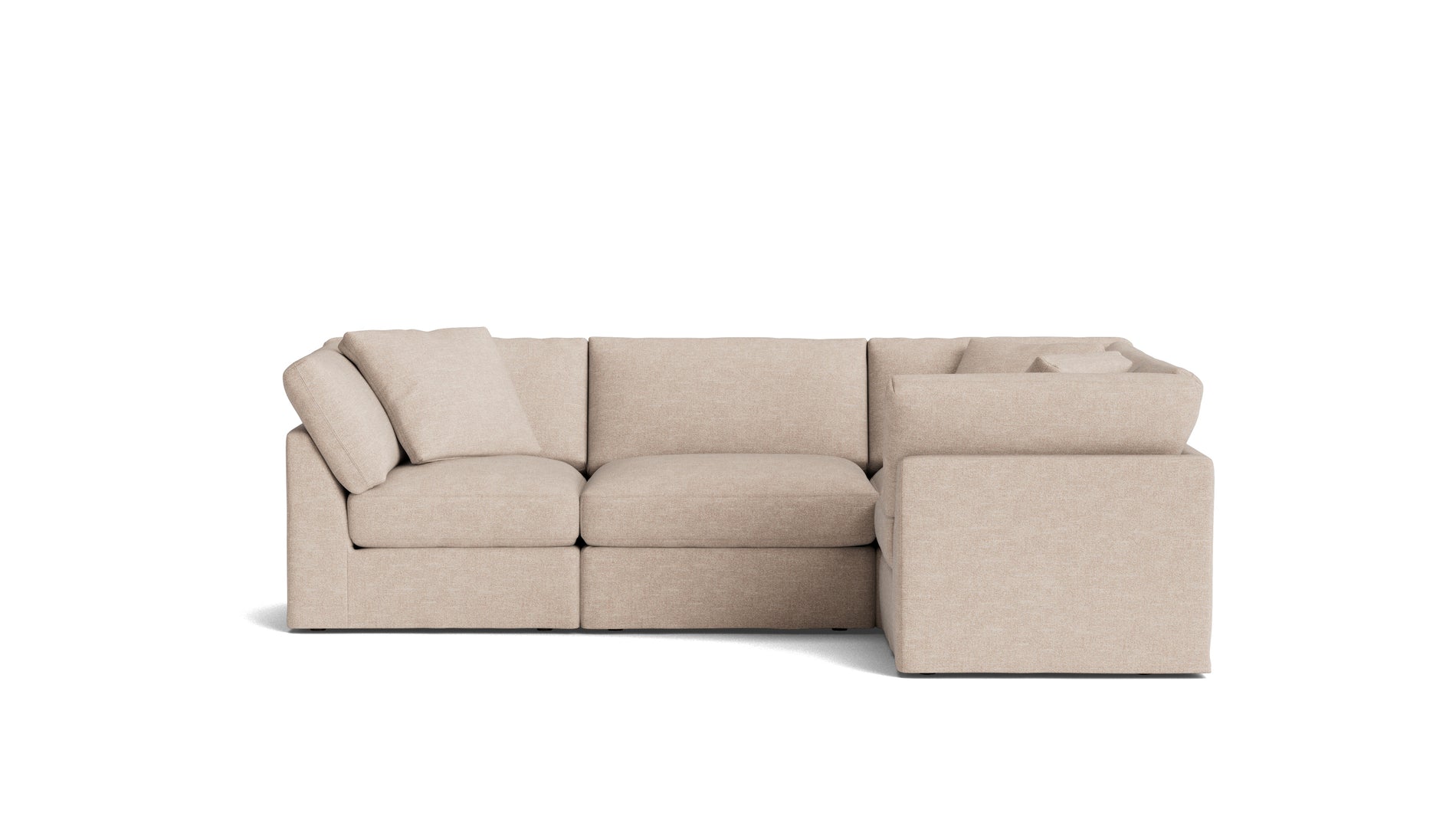 Get Together™ 4-Piece Modular Sectional Closed, Standard, Sunbeam_image