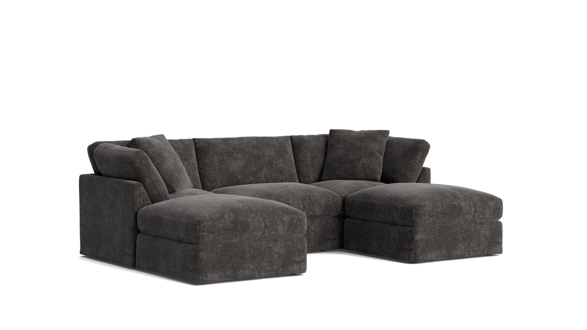 Get Together™ 5-Piece Modular U-Shaped Sectional, Standard, Truffle_image
