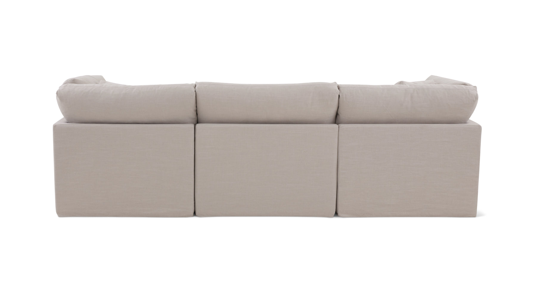 Get Together™ 5-Piece Modular U-Shaped Sectional, Standard, Clay - Image 8
