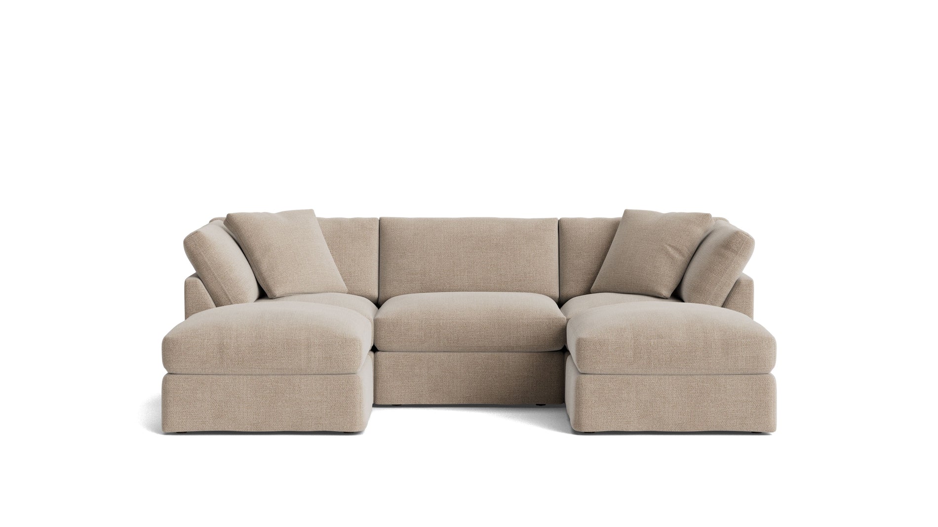 Get Together™ 5-Piece Modular U-Shaped Sectional, Standard, Champagne_image