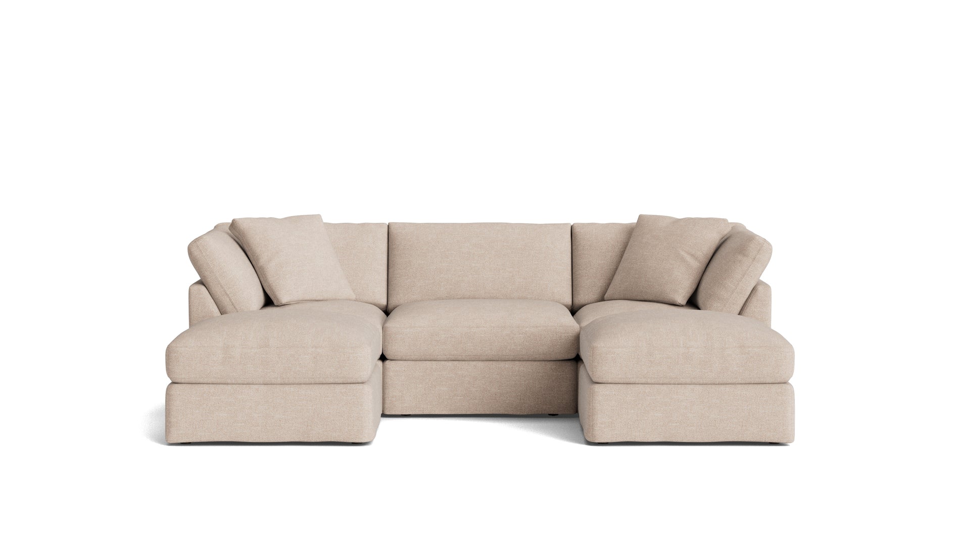 Get Together™ 5-Piece Modular U-Shaped Sectional, Standard, Sunbeam_image