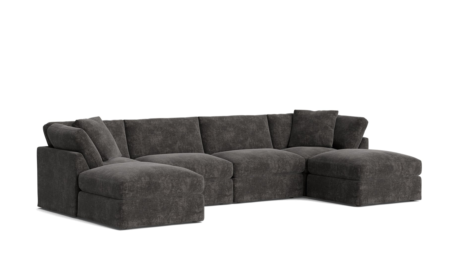 Get Together™ 6-Piece Modular U-Shaped Sectional, Standard, Truffle_image
