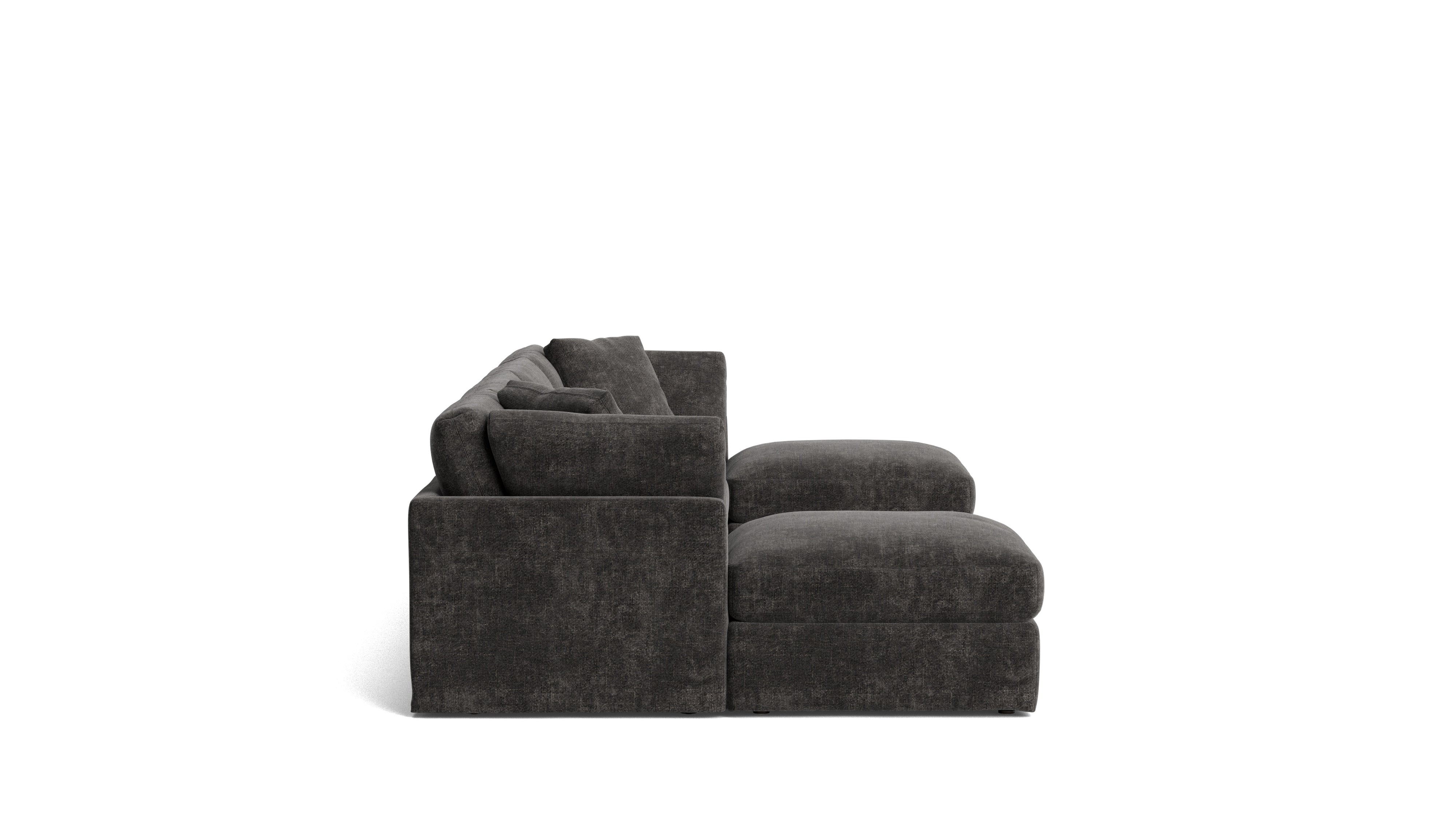 Get Together™ 6-Piece Modular U-Shaped Sectional, Standard, Truffle