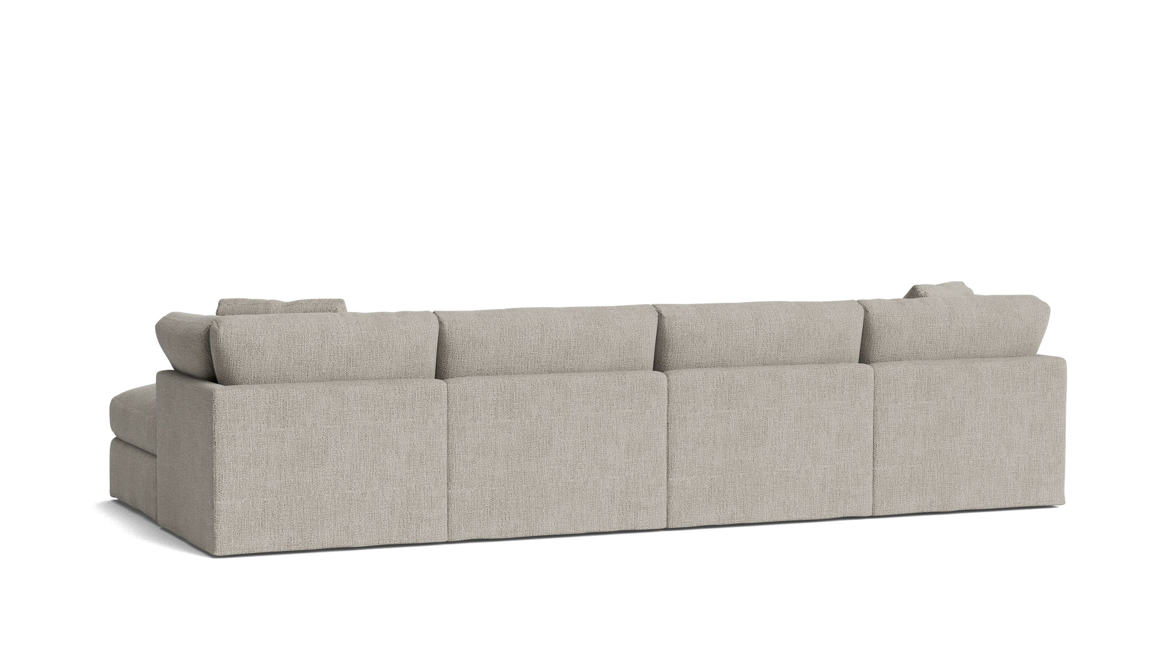Get Together™ 6-Piece Modular U-Shaped Sectional, Standard, Oatmeal