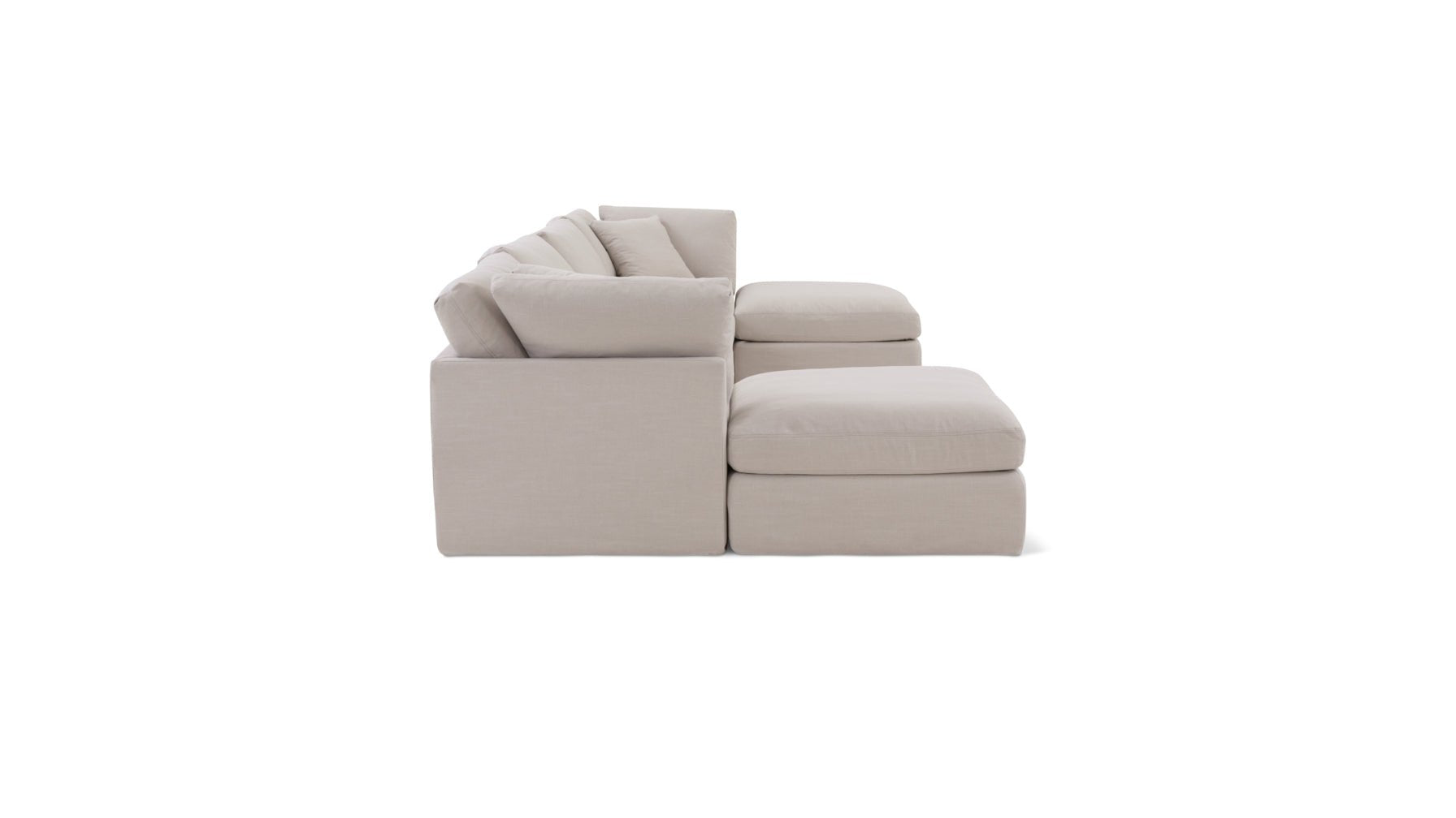 Get Together™ 6-Piece Modular U-Shaped Sectional, Standard, Clay - Image 8