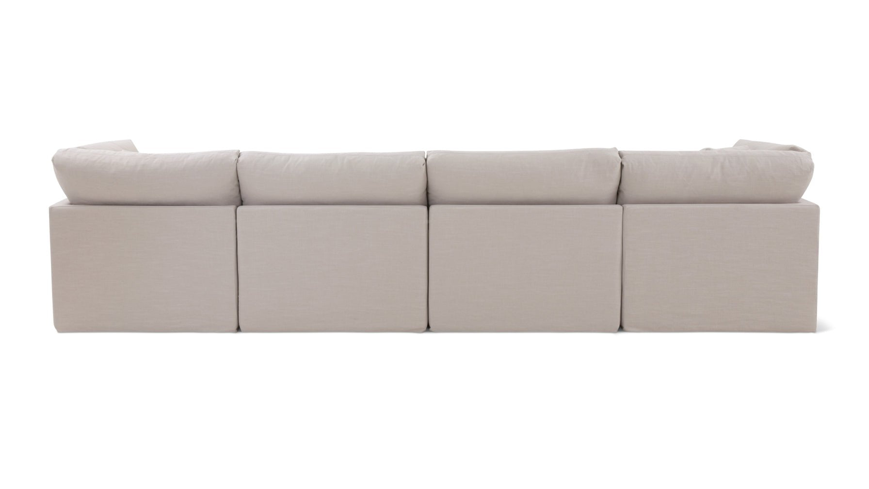 Get Together™ 6-Piece Modular U-Shaped Sectional, Standard, Clay - Image 8