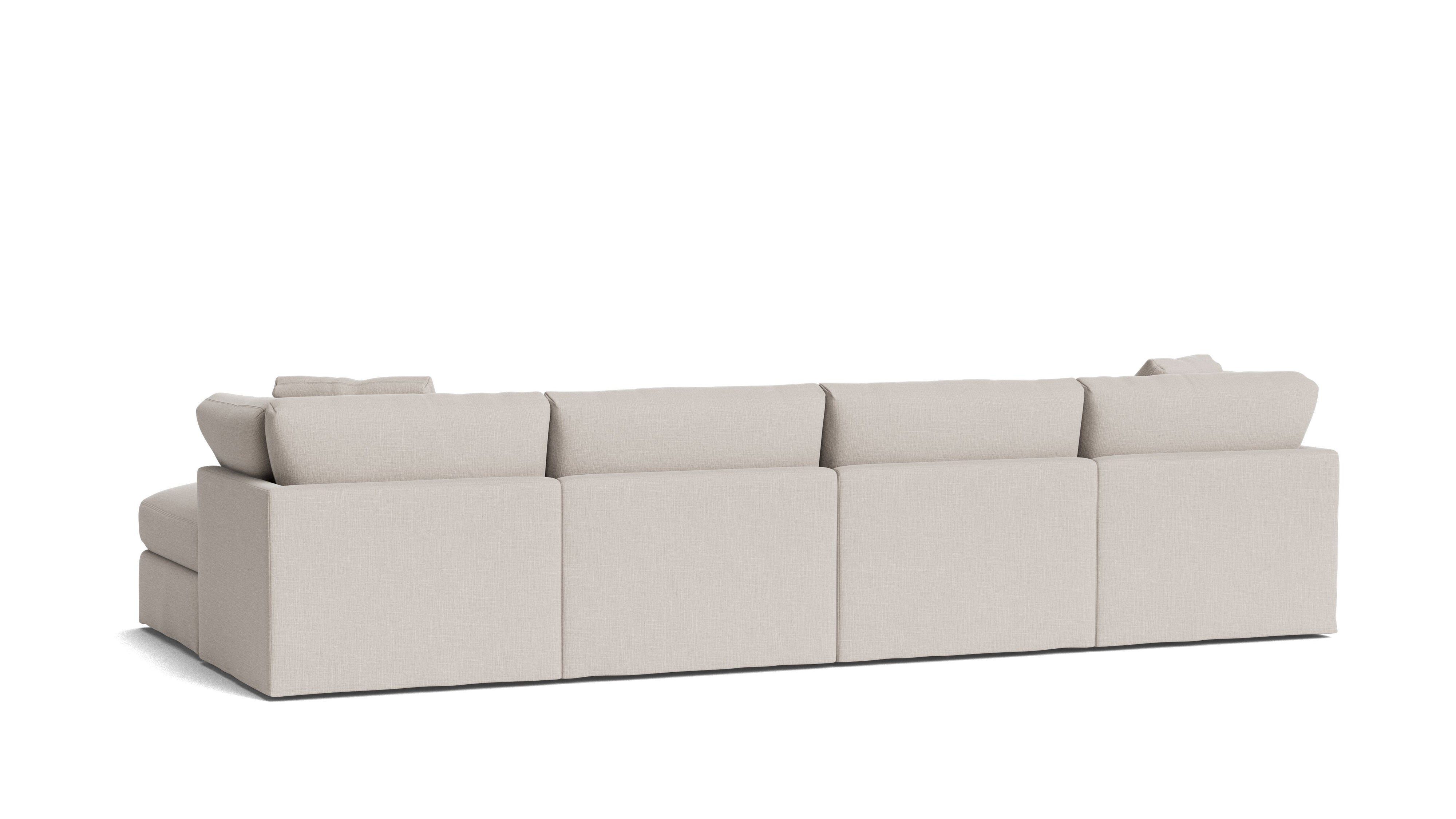 Get Together™ 6-Piece Modular U-Shaped Sectional, Standard, Clay