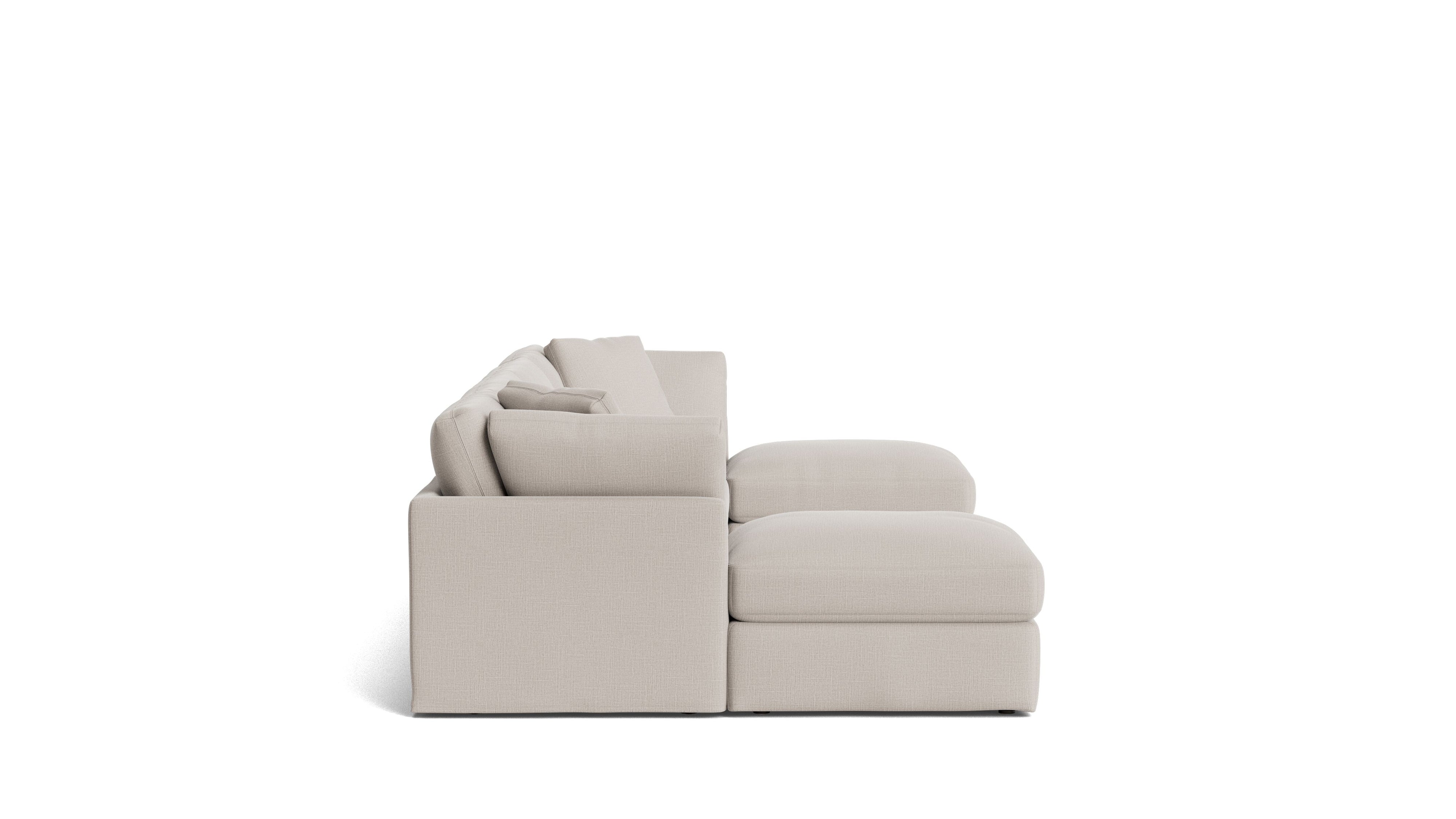 Get Together™ 6-Piece Modular U-Shaped Sectional, Standard, Clay