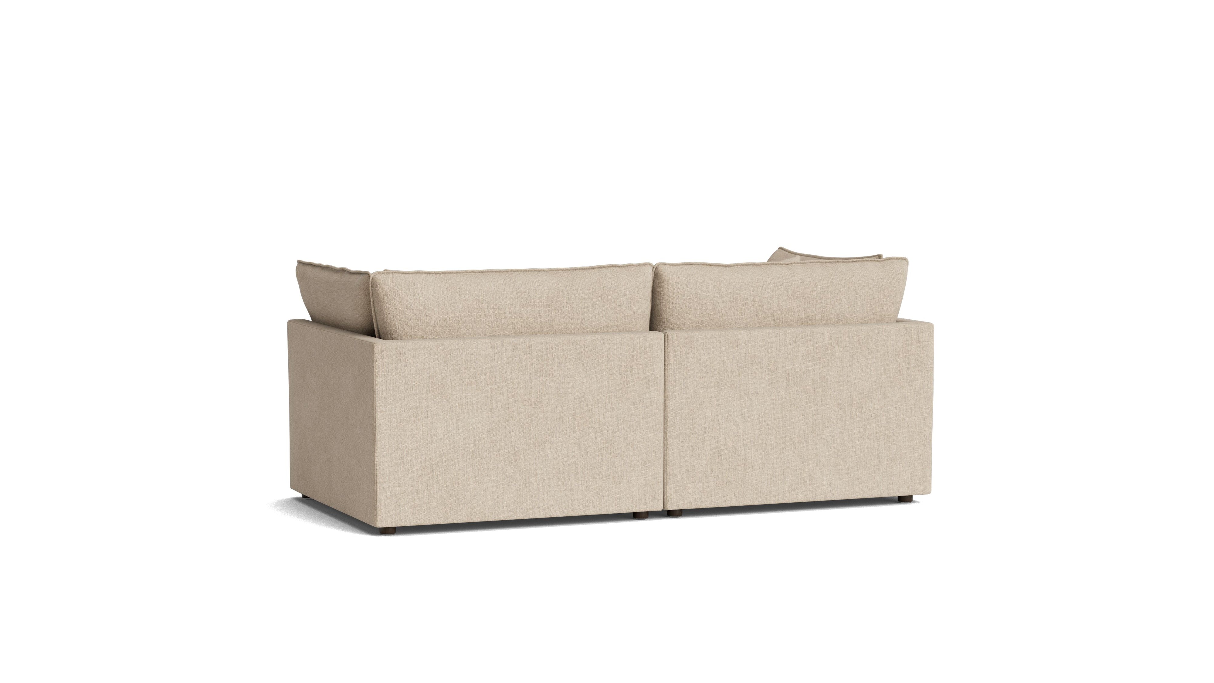 Chill Time 2-Piece Modular Sofa, Biscuit