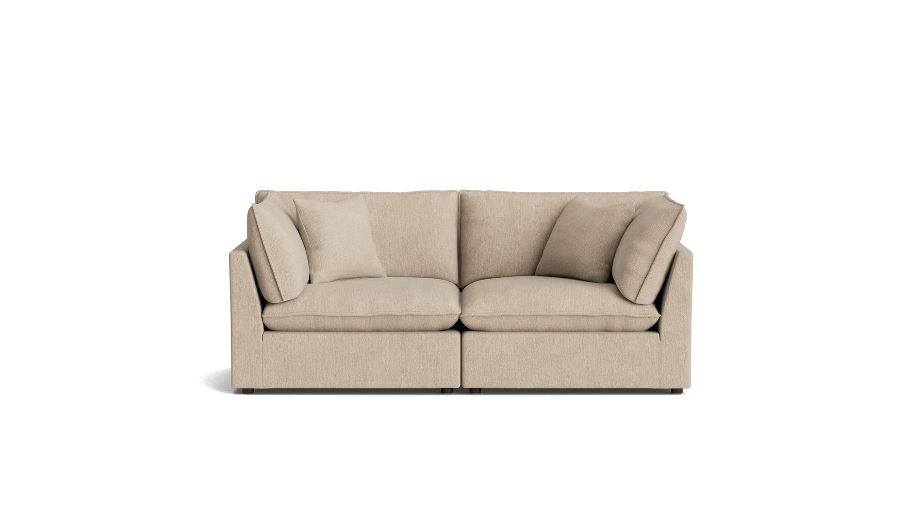 Chill Time 2-Piece Modular Sofa, Biscuit_image