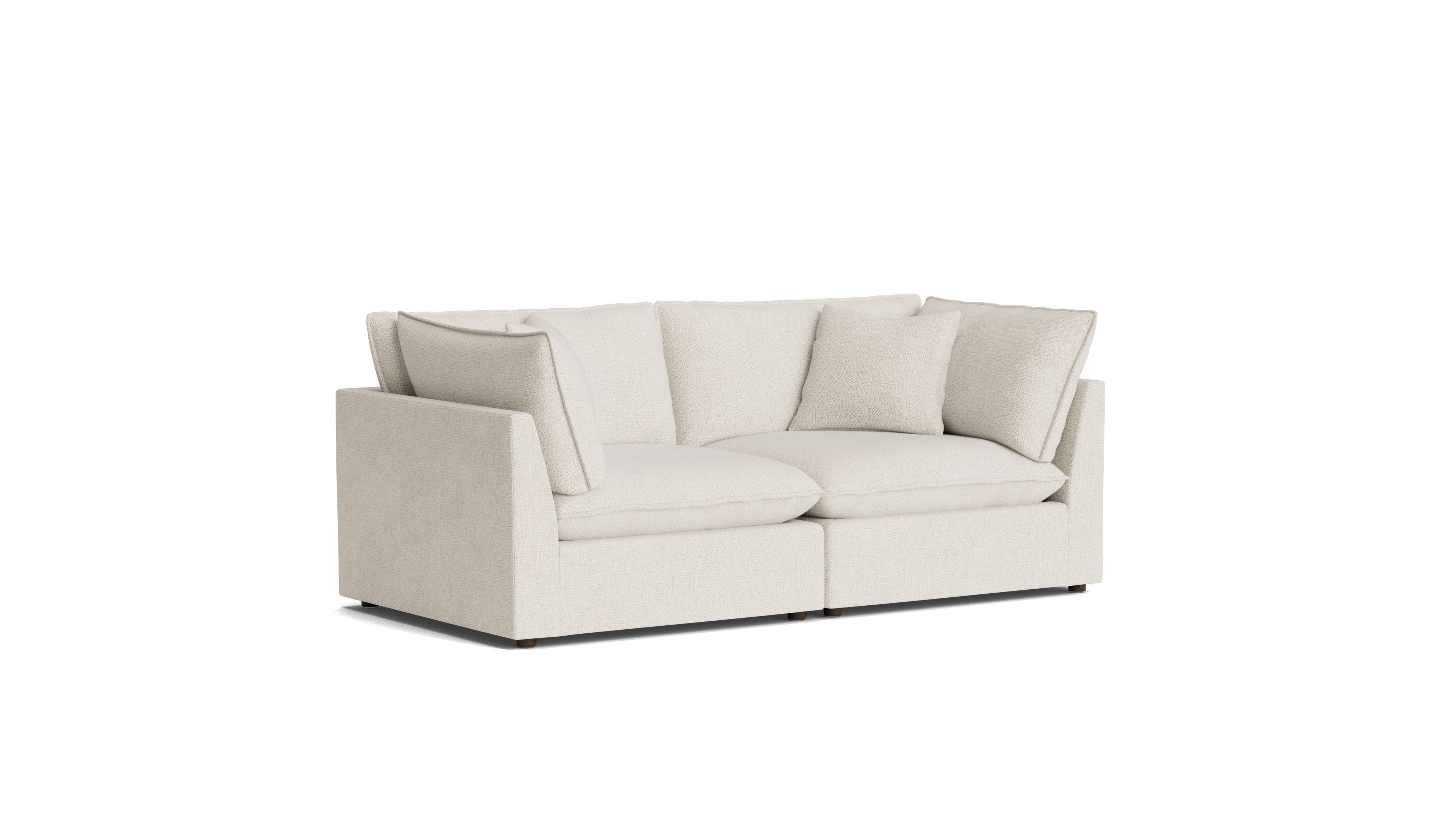 Chill Time 2-Piece Modular Sofa, Birch