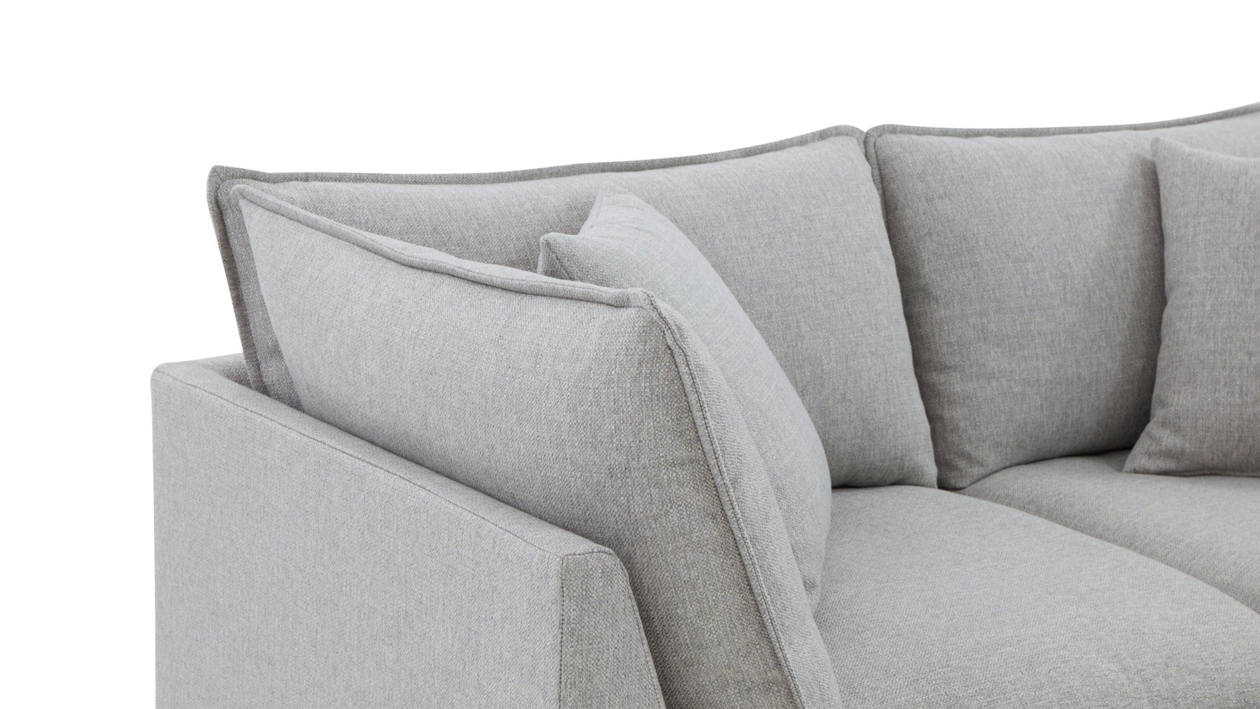 Chill Time 2-Piece Modular Sofa, Heather - Image 7