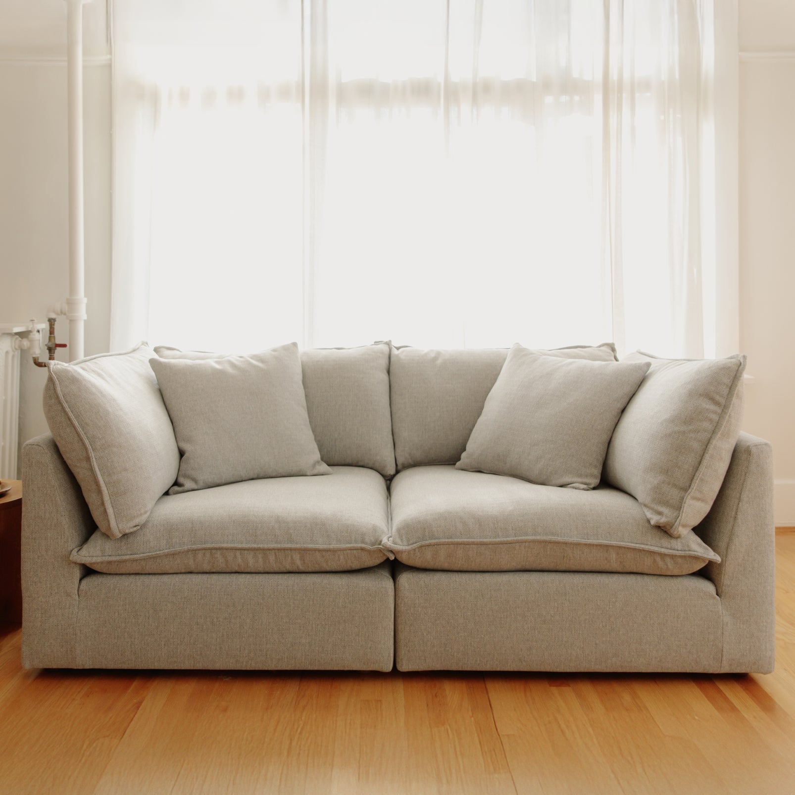 Chill Time 2-Piece Modular Sofa, Heather