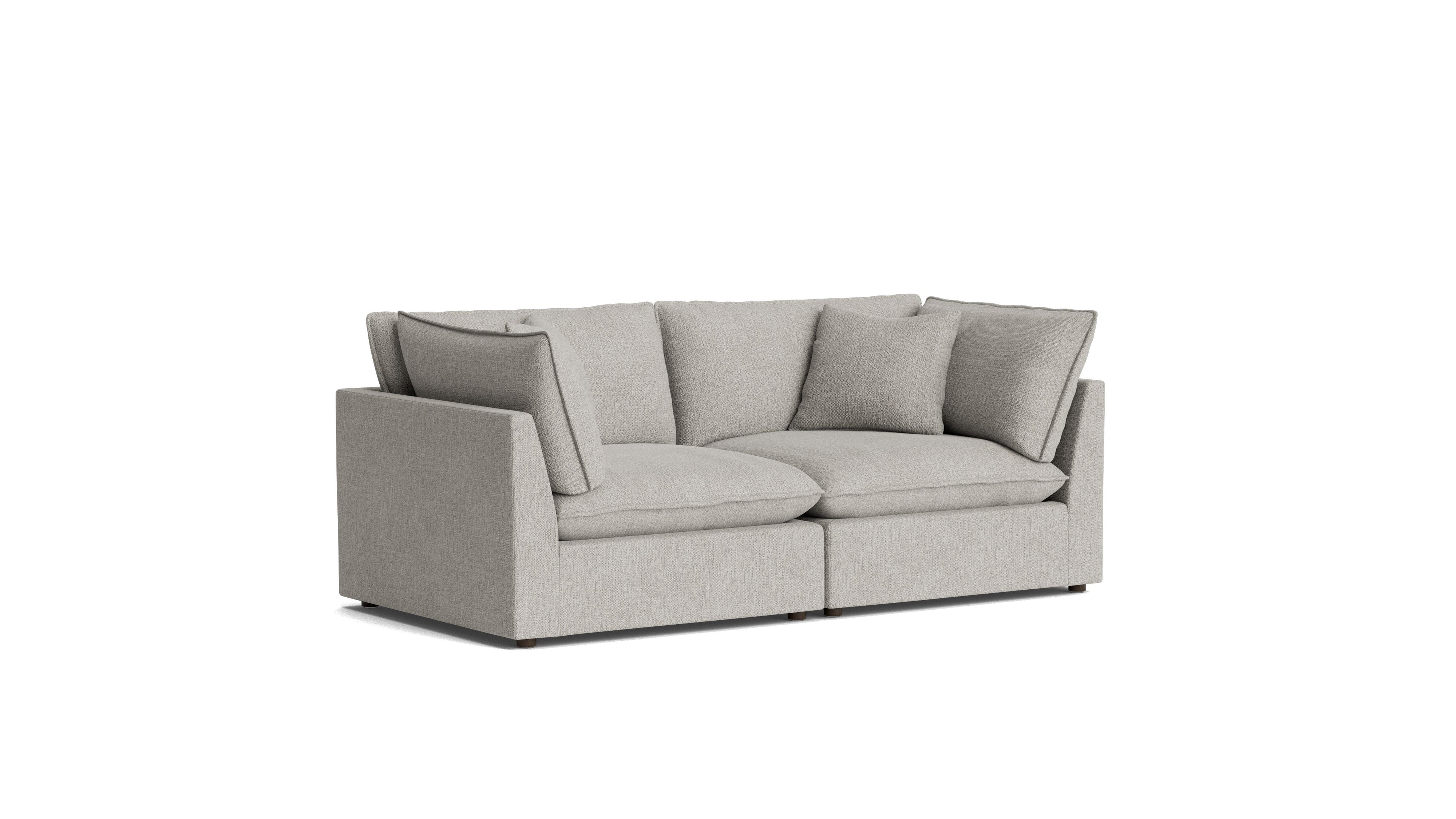Chill Time 2-Piece Modular Sofa, Heather