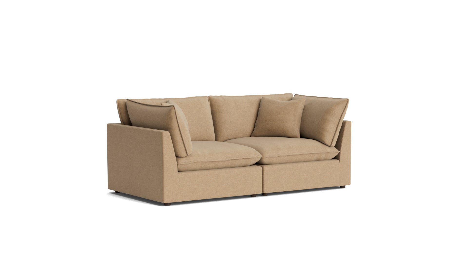 Chill Time 2-Piece Modular Sofa, Hazelnut_image