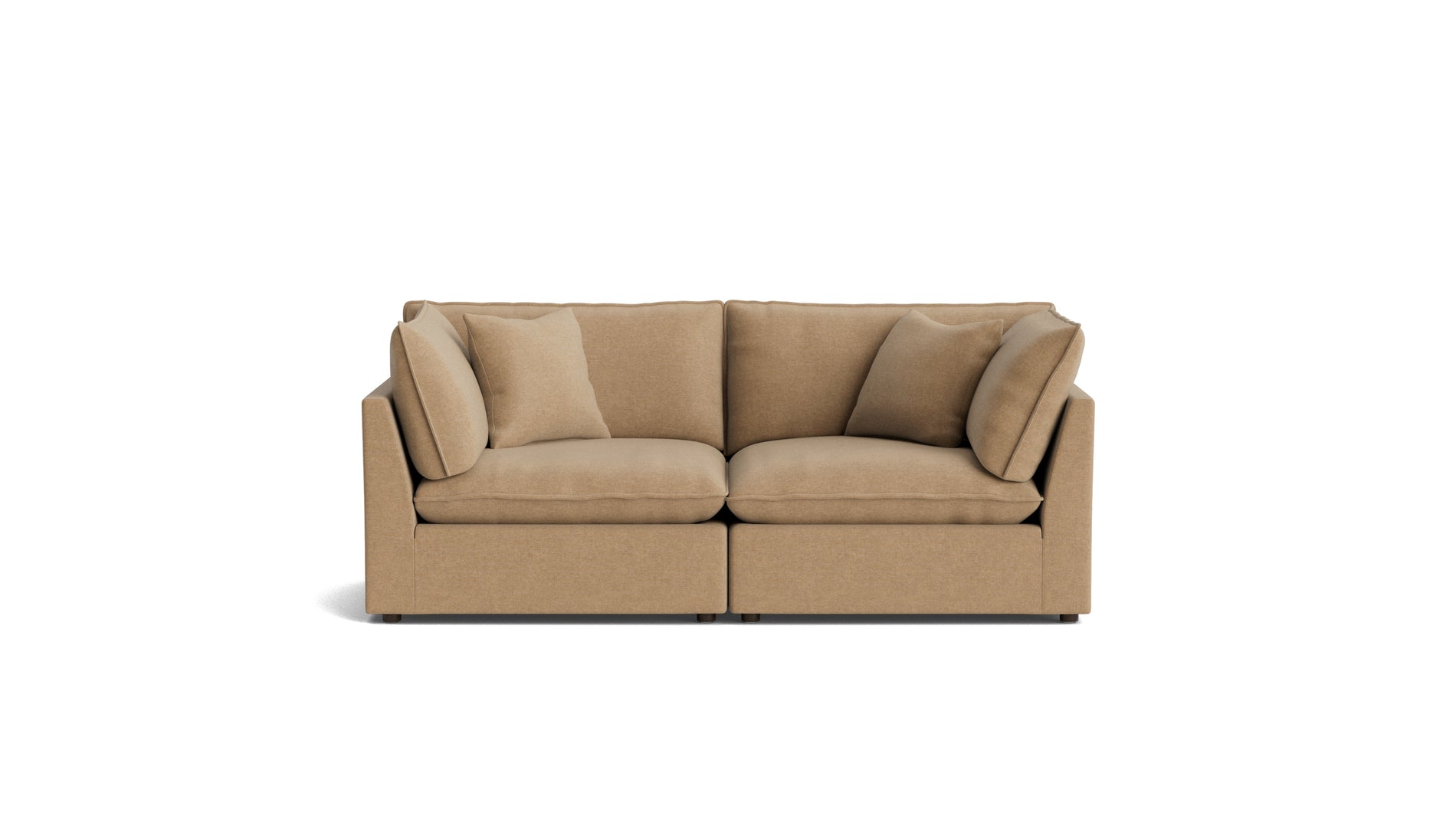 Chill Time 2-Piece Modular Sofa, Hazelnut_image