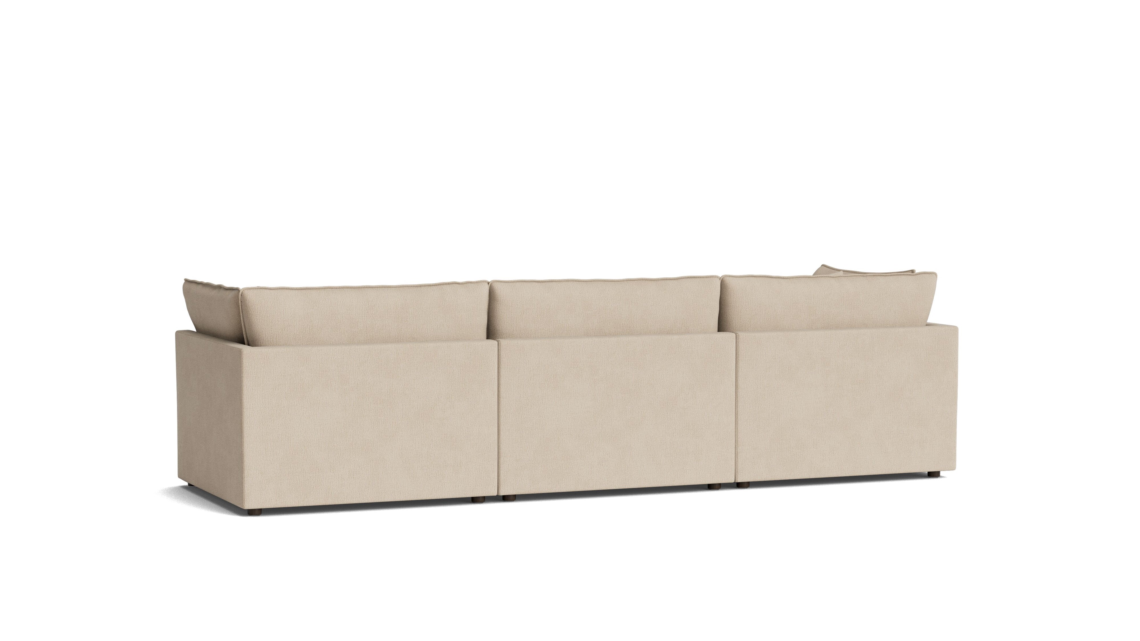 Chill Time 3-Piece Modular Sofa, Biscuit