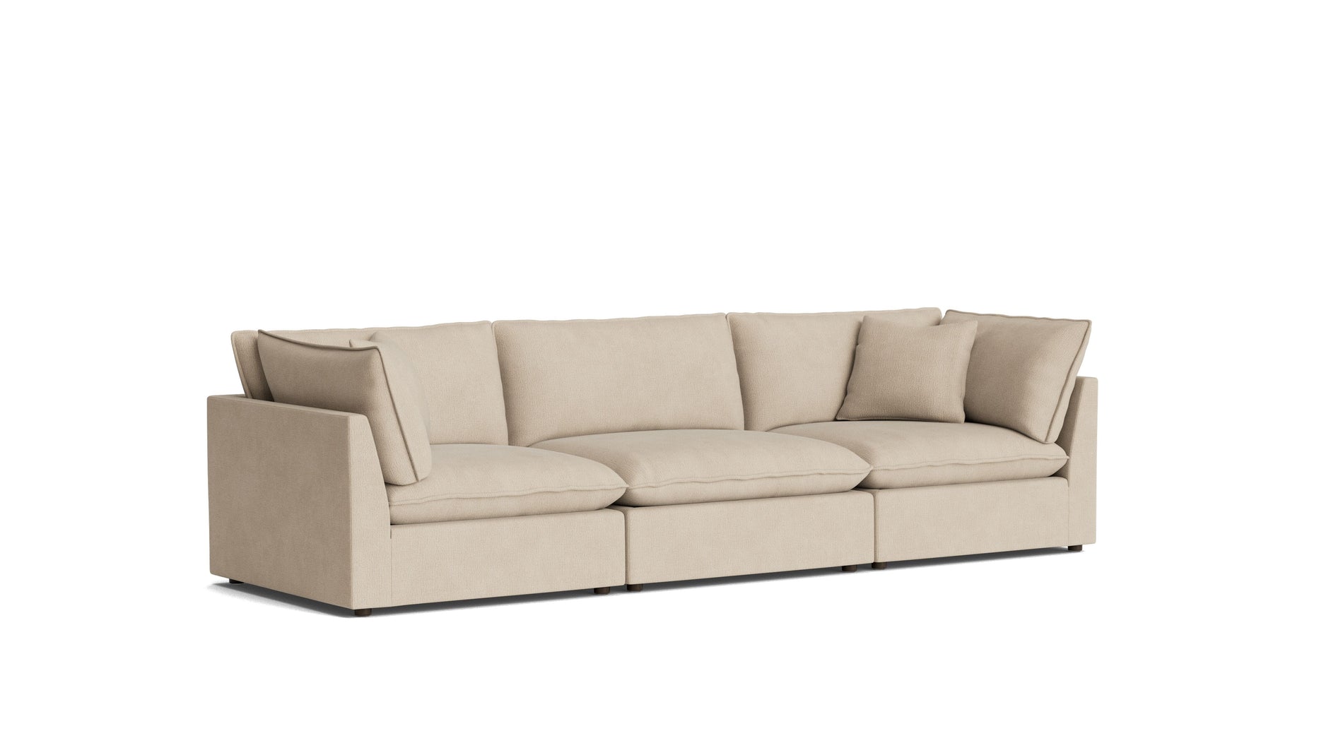 Chill Time 3-Piece Modular Sofa, Biscuit_image