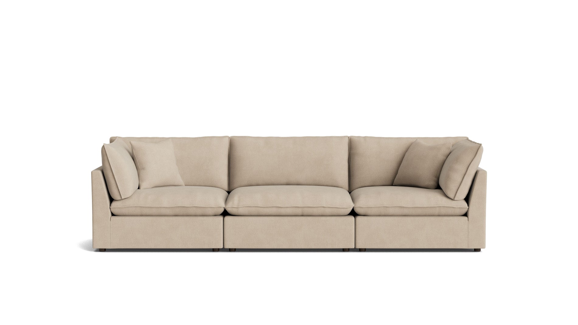 Chill Time 3-Piece Modular Sofa, Biscuit_image