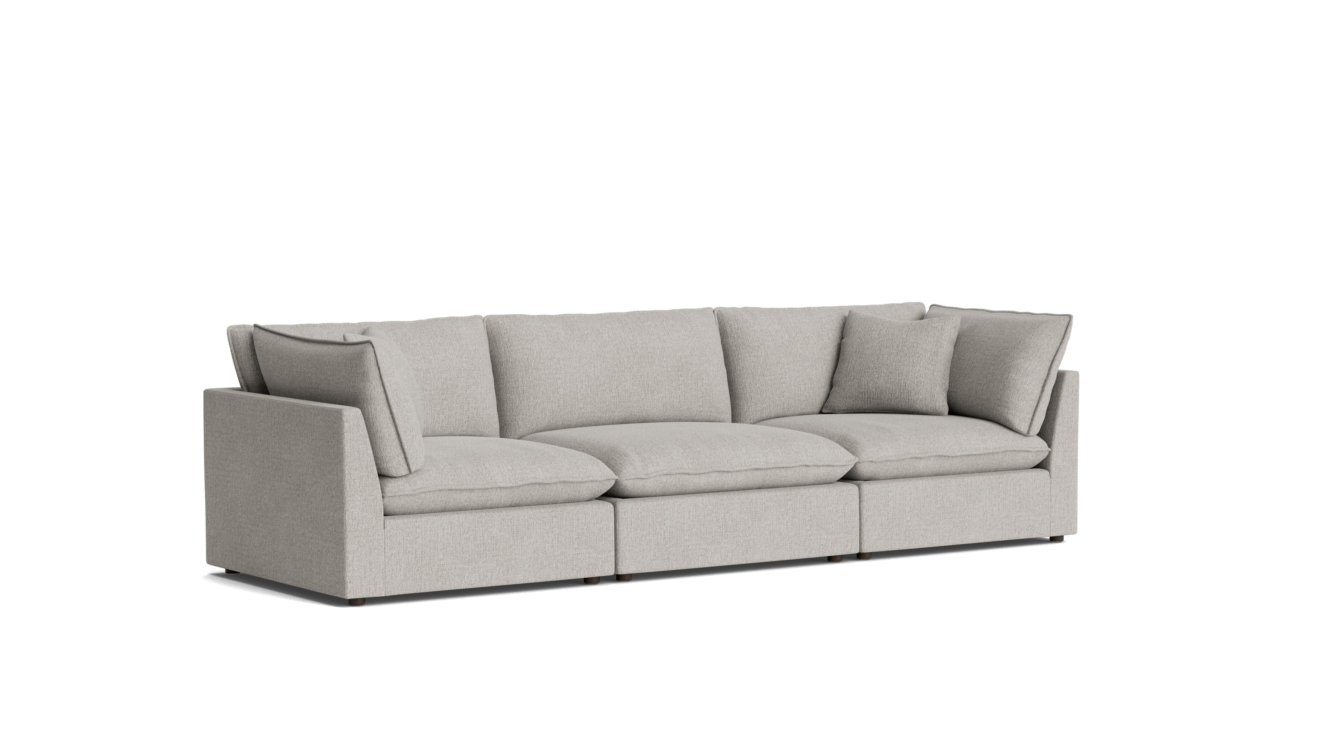 Alps Cru – Classic Collection 3LP Koco Cloud LN3.2 Three Seater Sofa - Mjölk