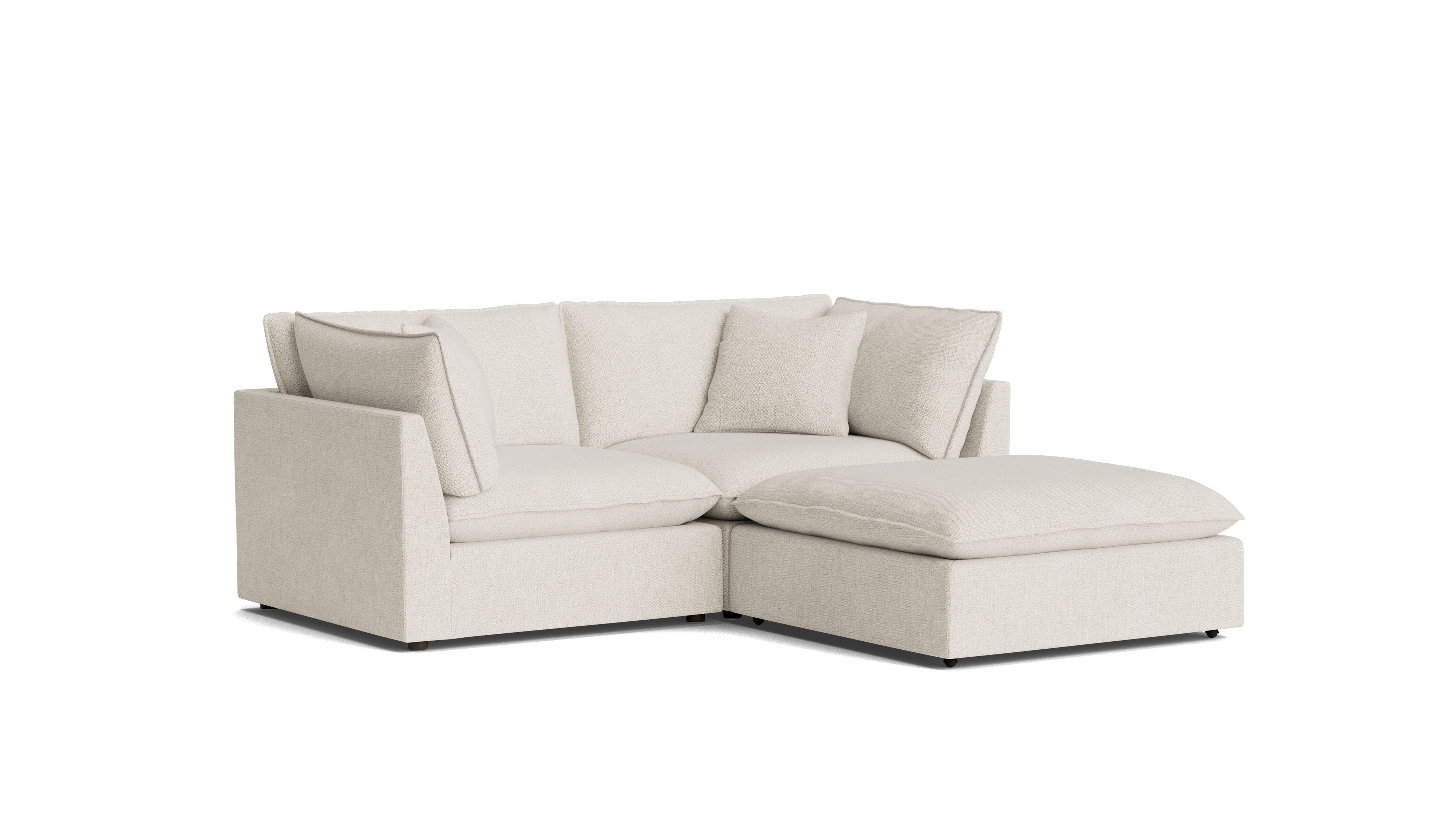 Chill Time 3-Piece Modular Sectional, Birch