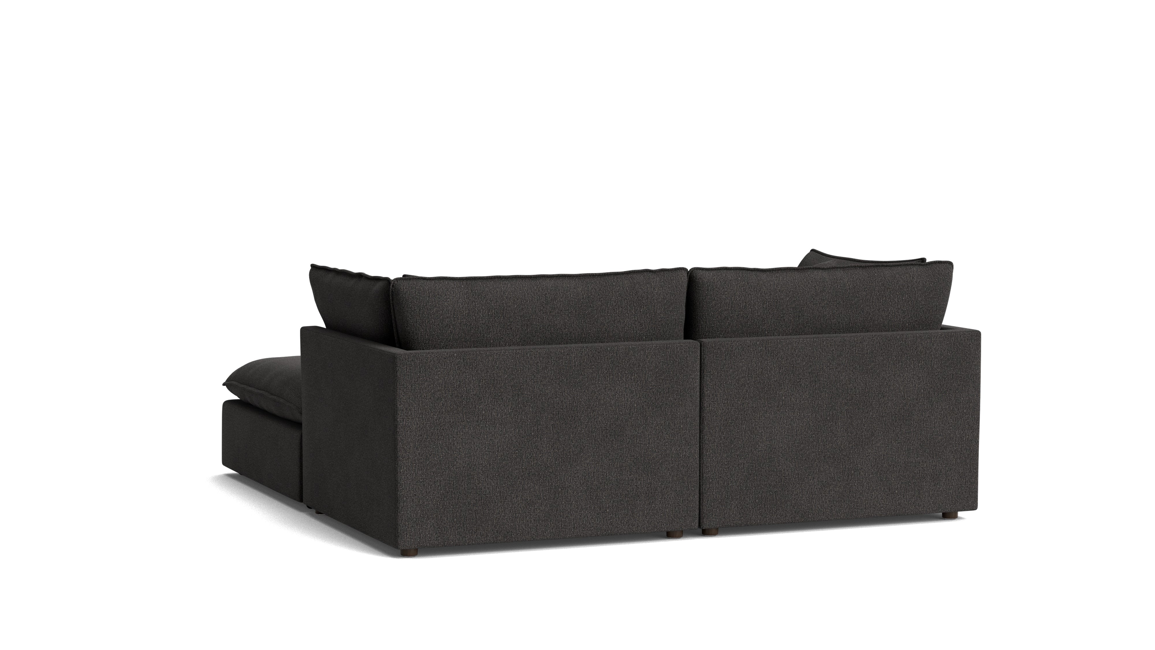 Chill Time 3-Piece Modular Sectional, Dark Shadow