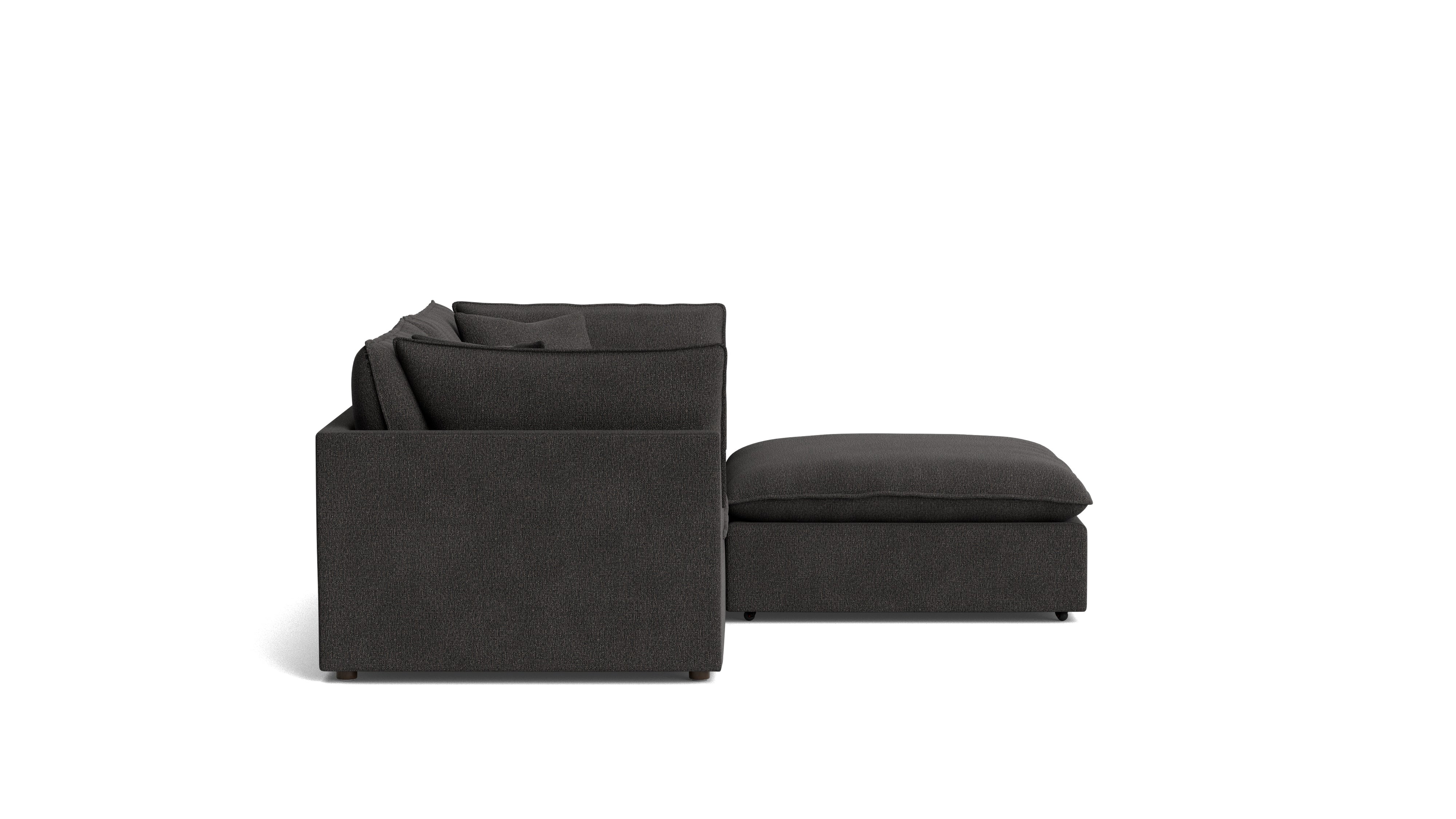 Chill Time 3-Piece Modular Sectional, Dark Shadow