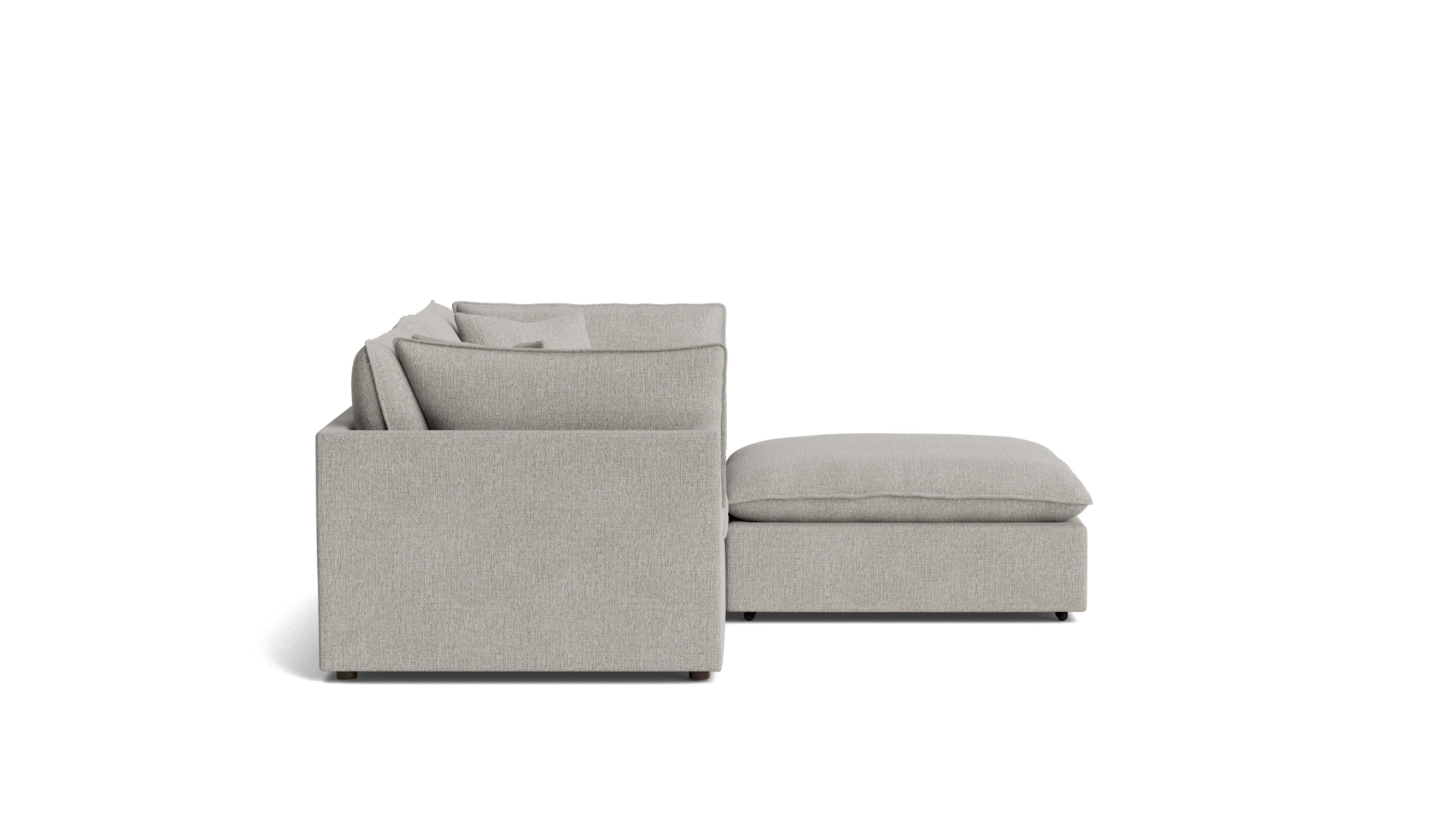 Chill Time 3-Piece Modular Sectional, Heather
