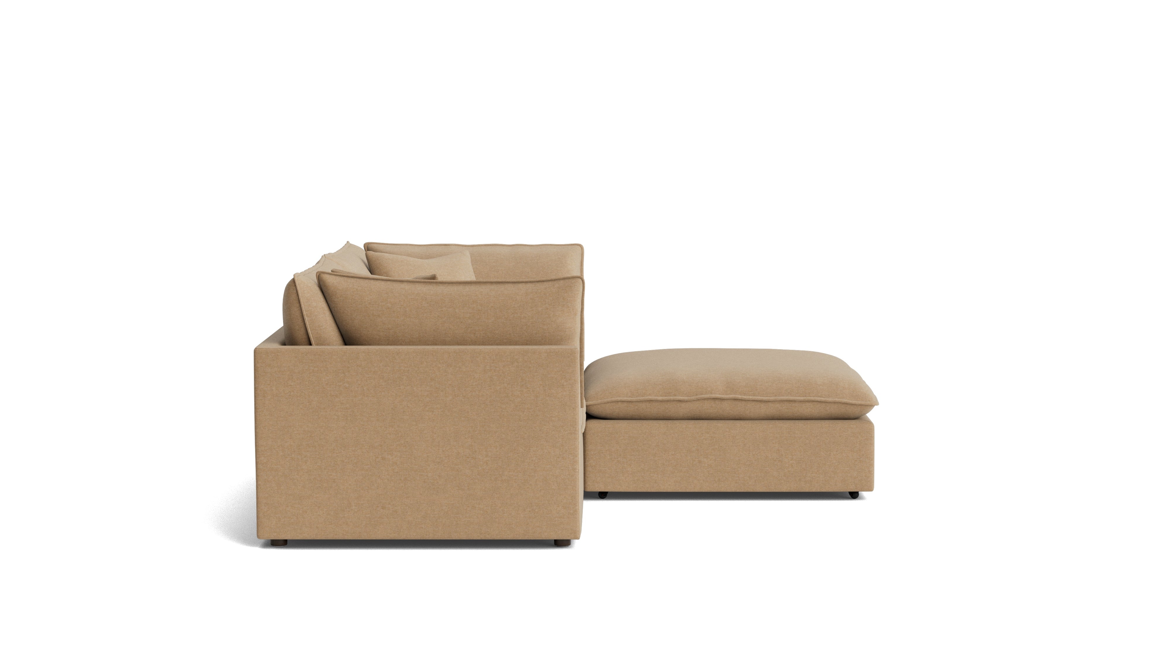 Chill Time 3 - Piece Modular Sectional, Hazelnut - Sundays Company CanadaSEC-YJ-048-145