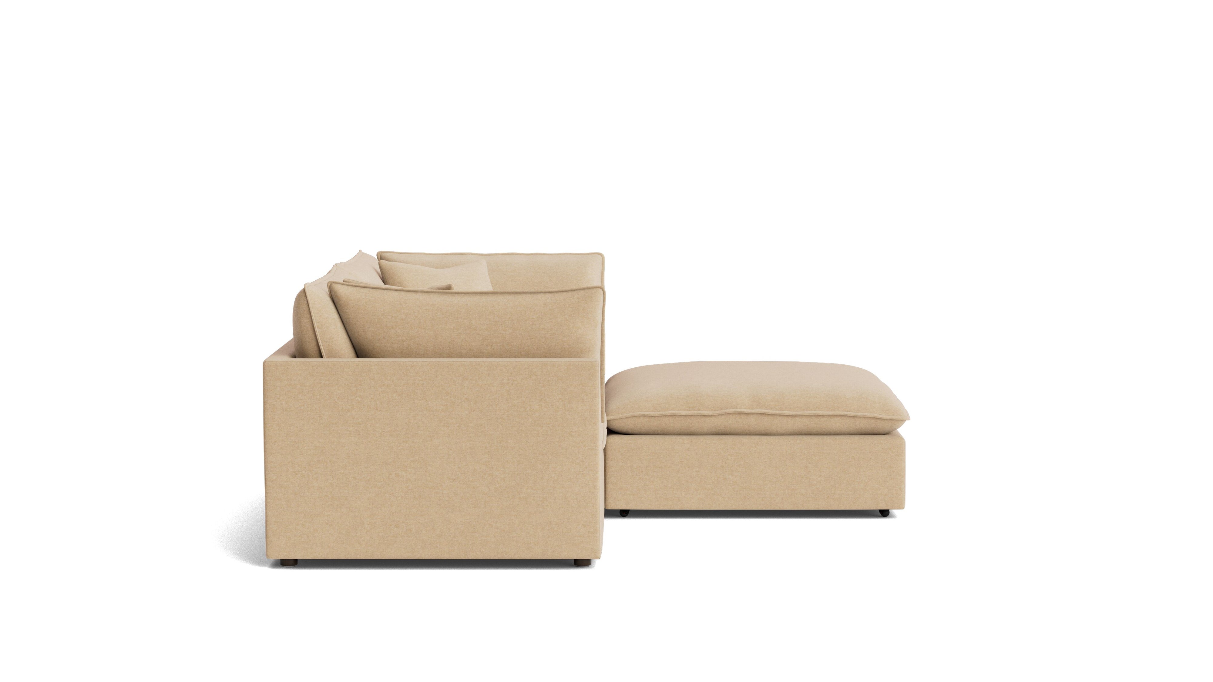 Chill Time 3-Piece Modular Sectional, Hazelnut