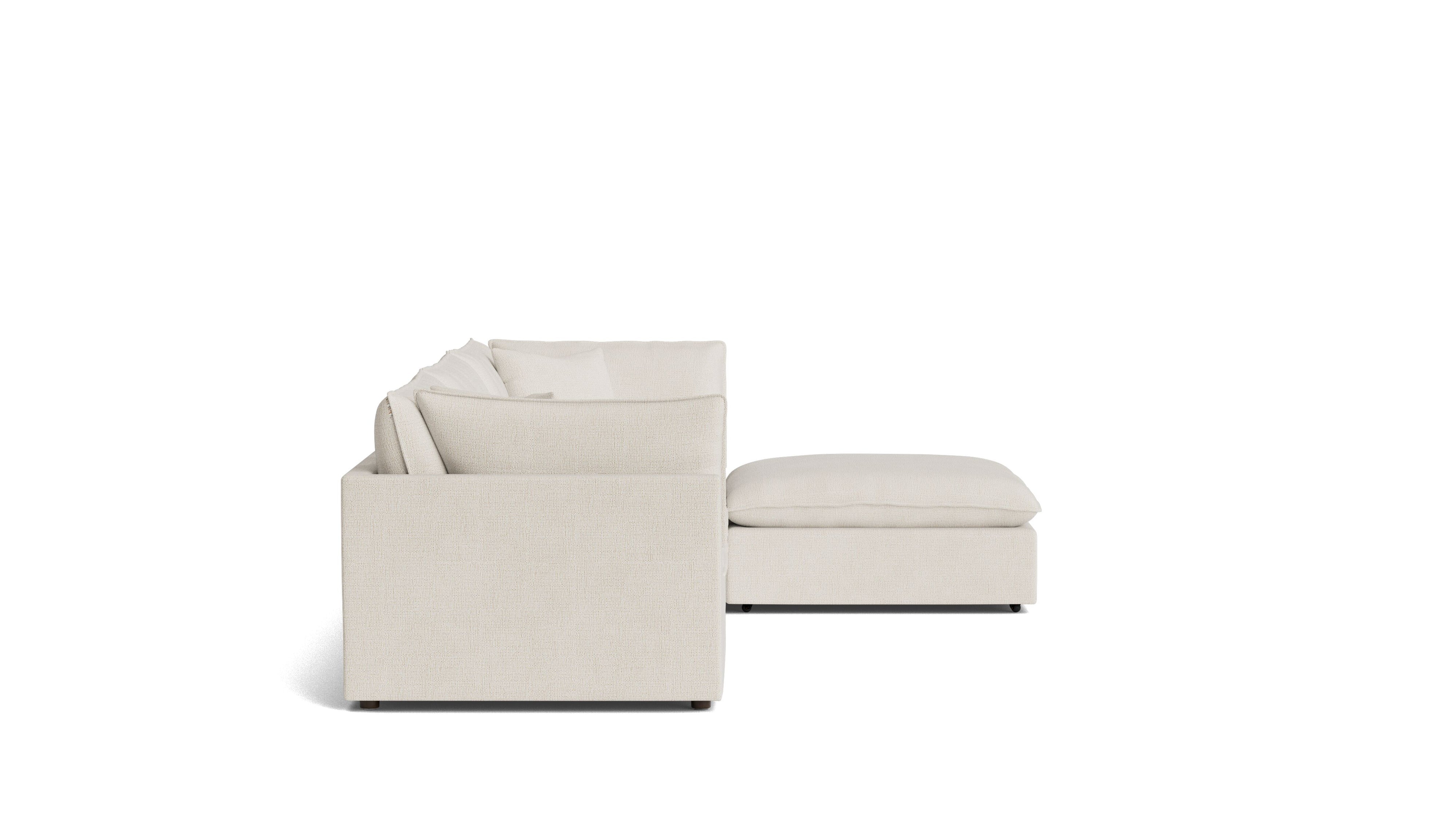 Chill Time 4-Piece Modular Sectional, Birch