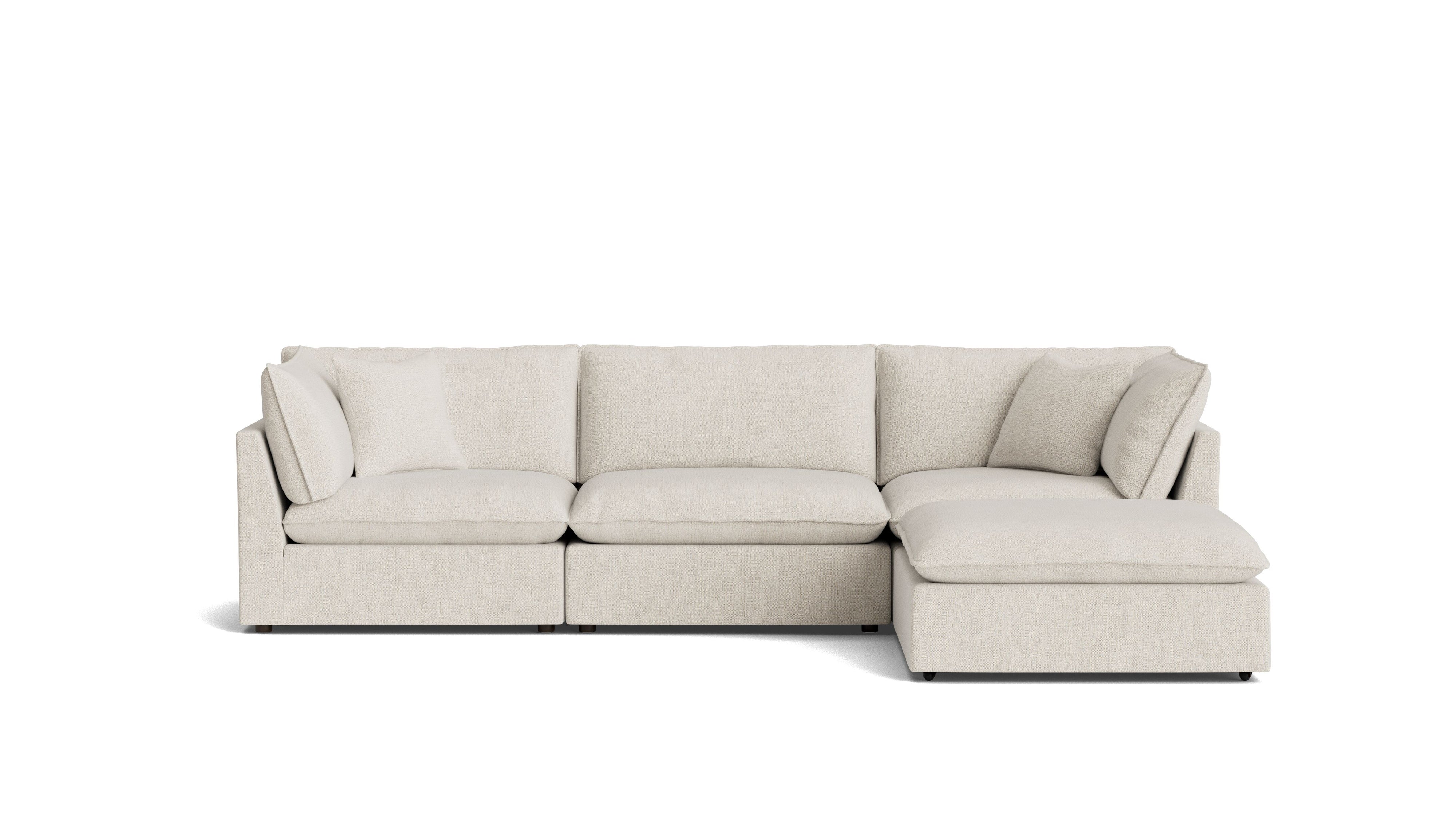 Chill Time 4-Piece Modular Sectional, Birch - Image 2