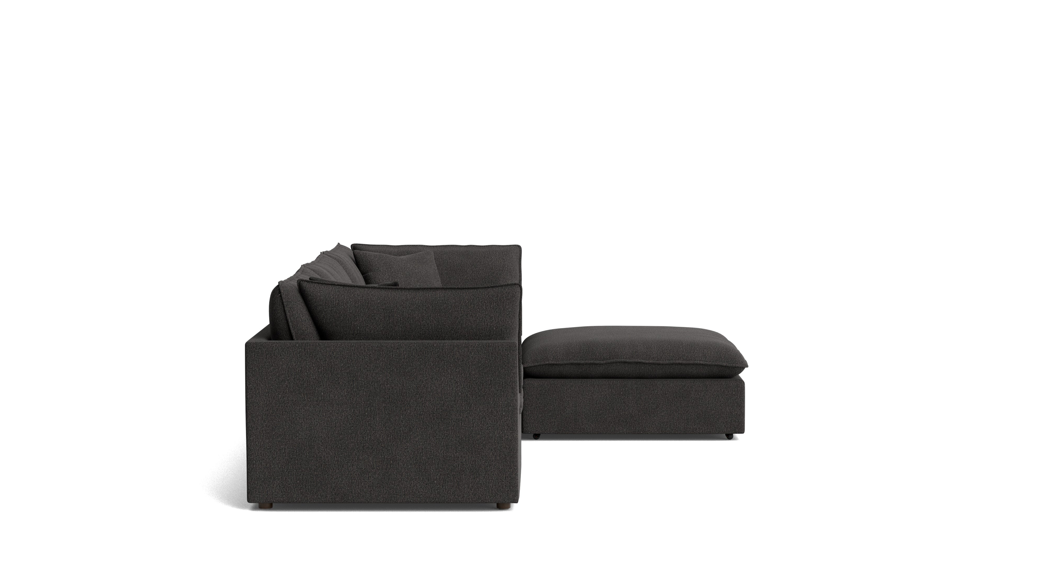 Chill Time 4 - Piece Modular Sectional, Dark Shadow - Sundays Company CanadaSEC-YJ-049-025
