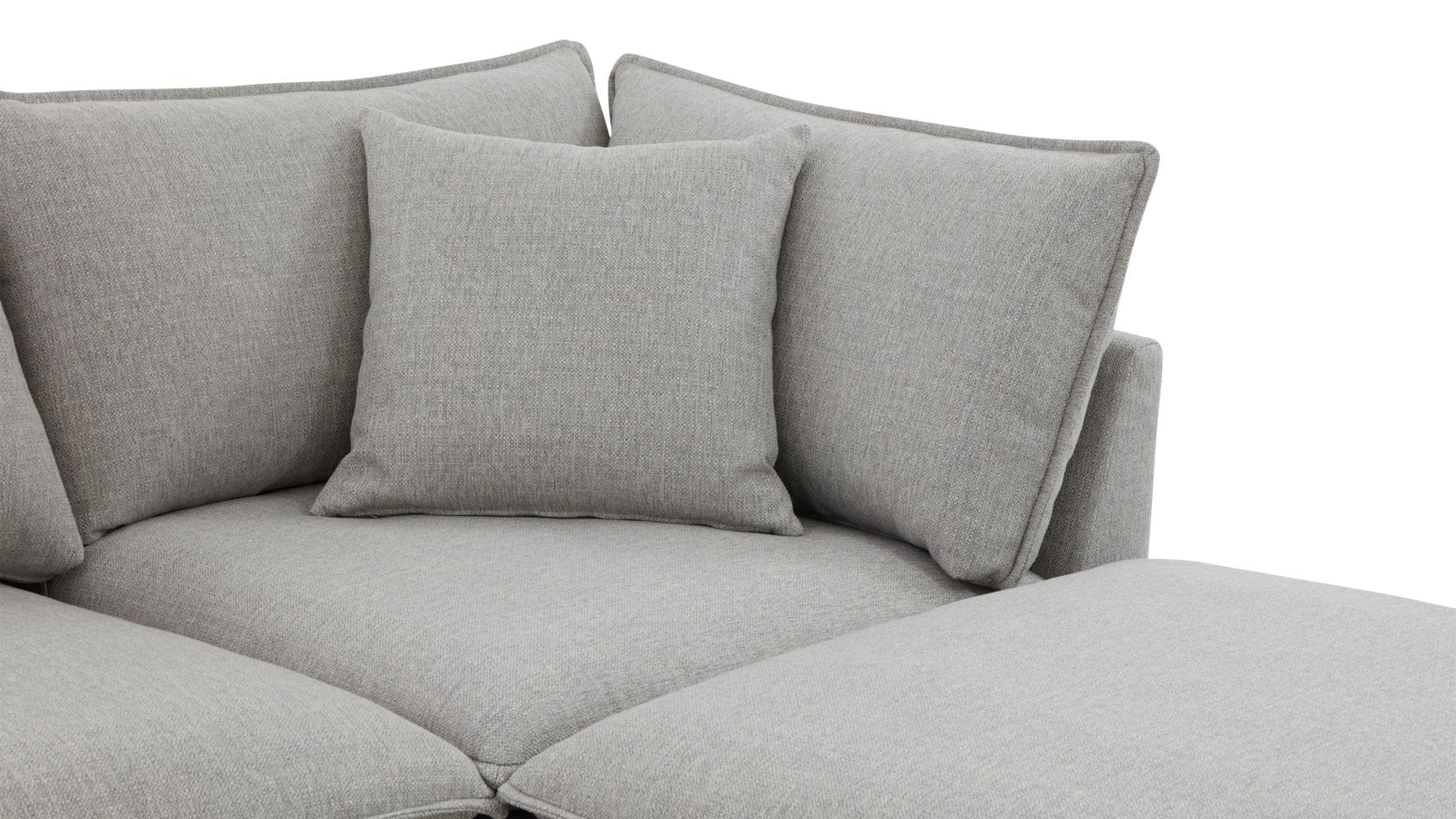 人気商品は Chill Time 4-Piece Modular Sectional, Heather ぬいぐるみ枕・クッション