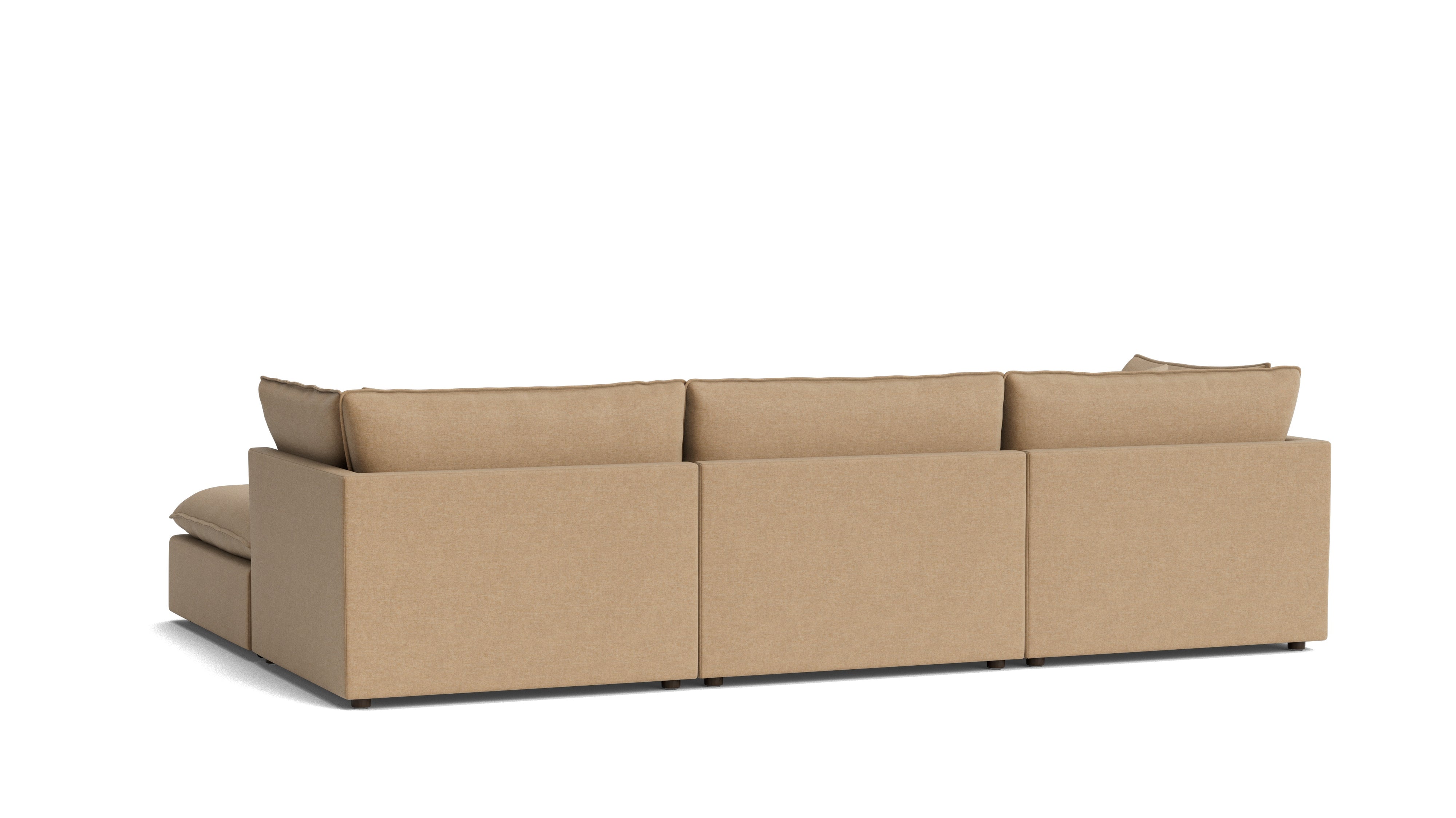 Chill Time 4 - Piece Modular Sectional, Hazelnut - Sundays Company CanadaSEC-YJ-049-145