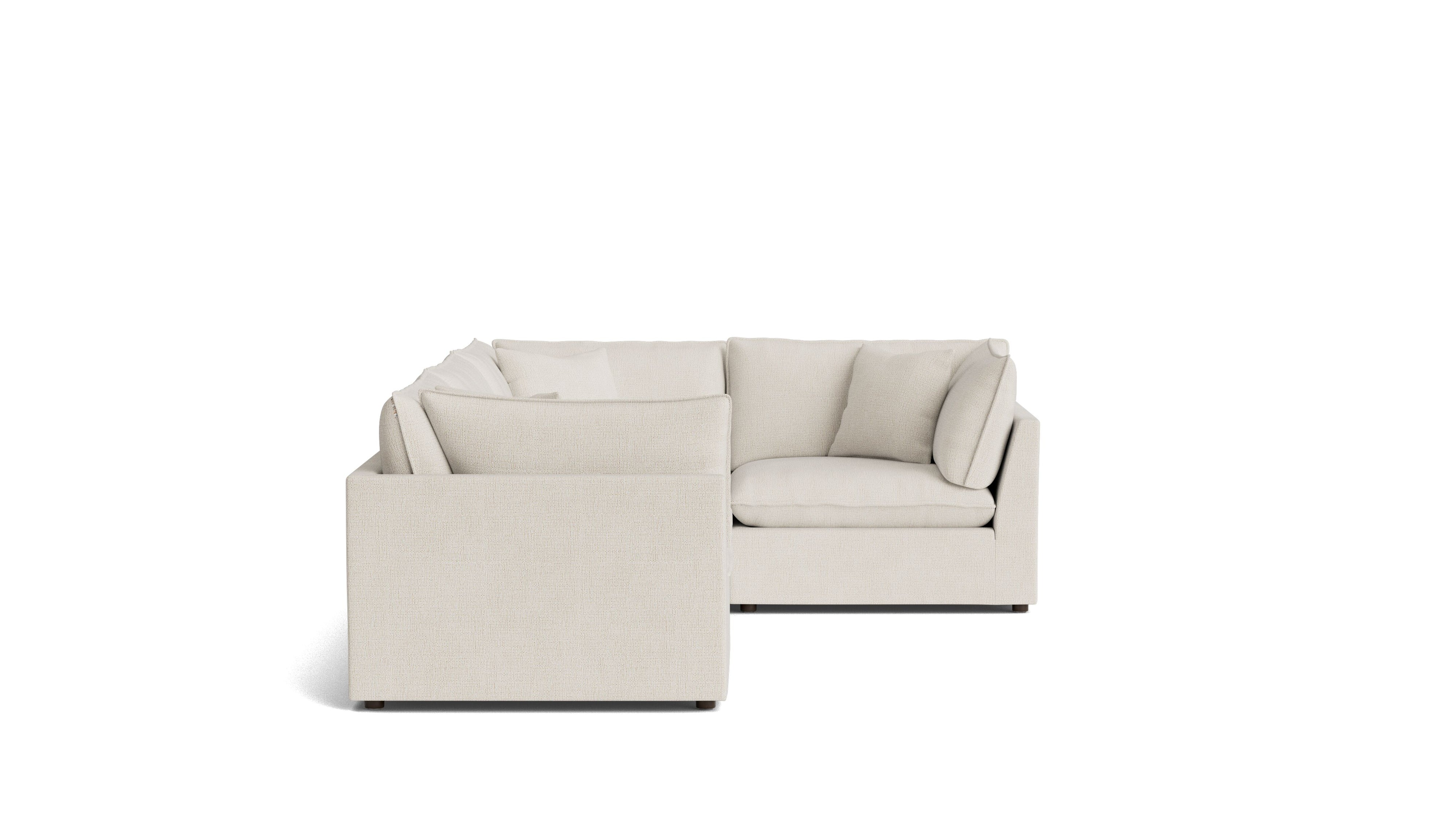 Chill Time 4-Piece Modular Sectional Closed, Birch