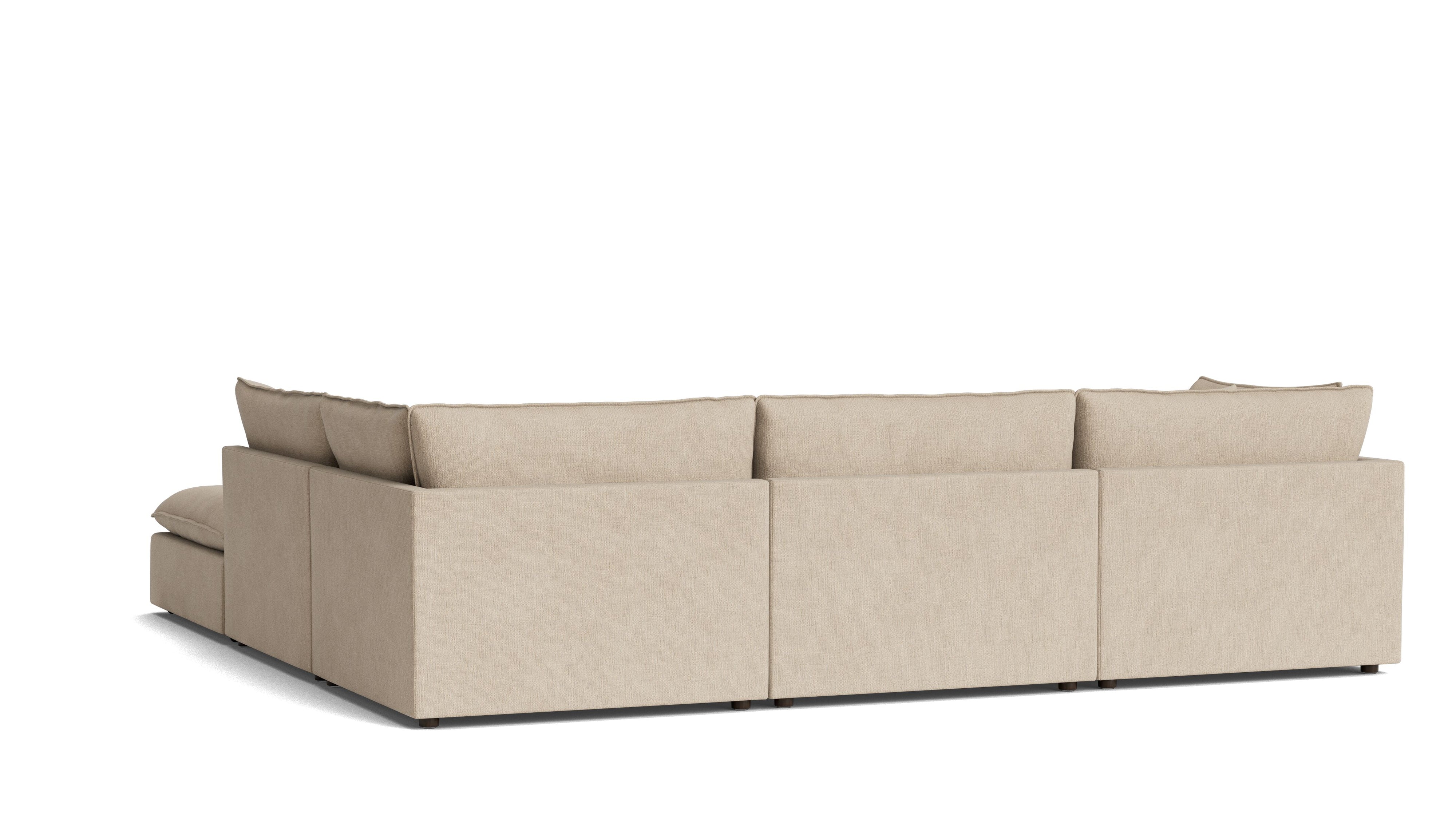 Chill Time 5-Piece Modular Sectional, Biscuit