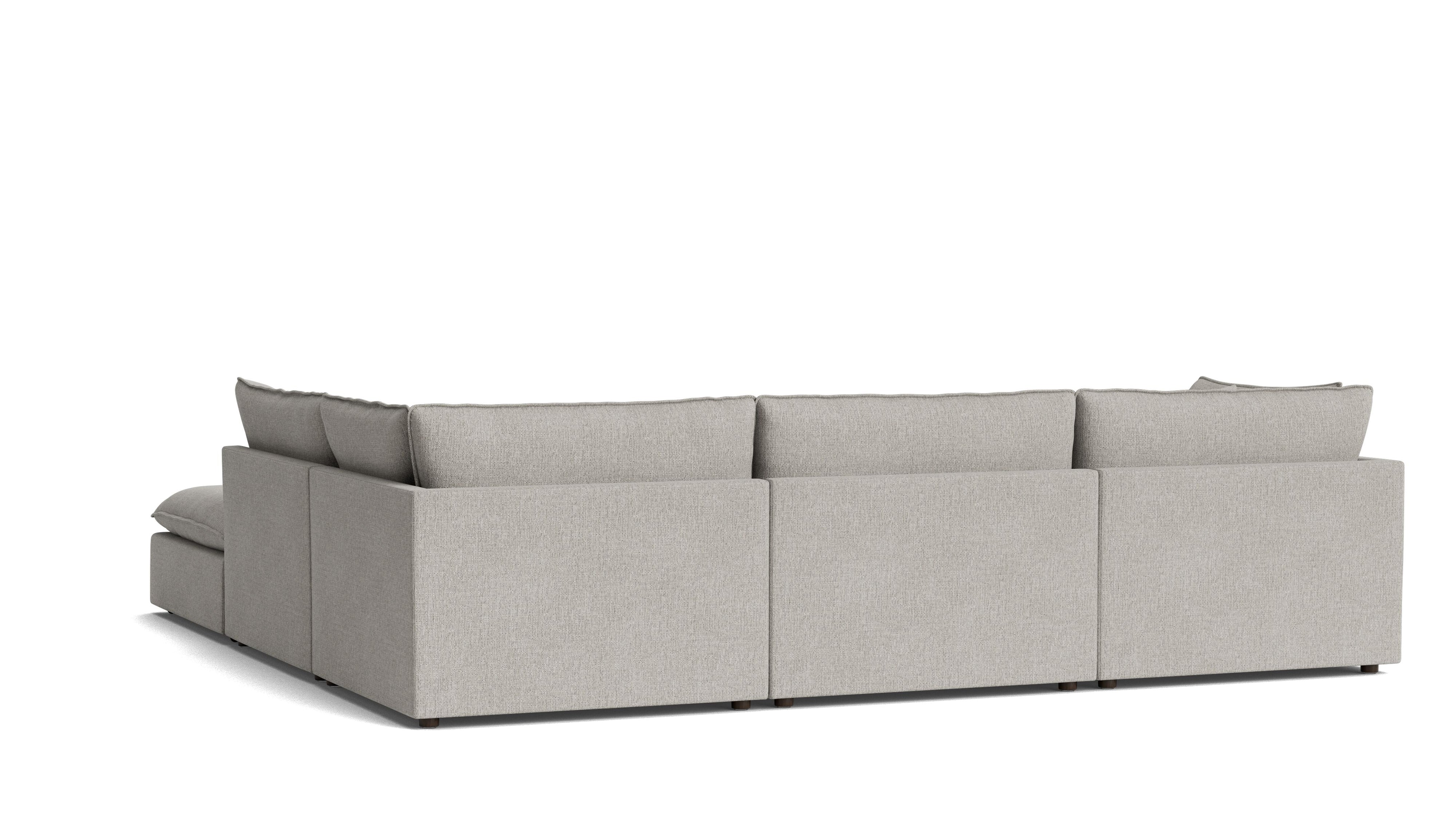 Chill Time 5-Piece Modular Sectional, Heather