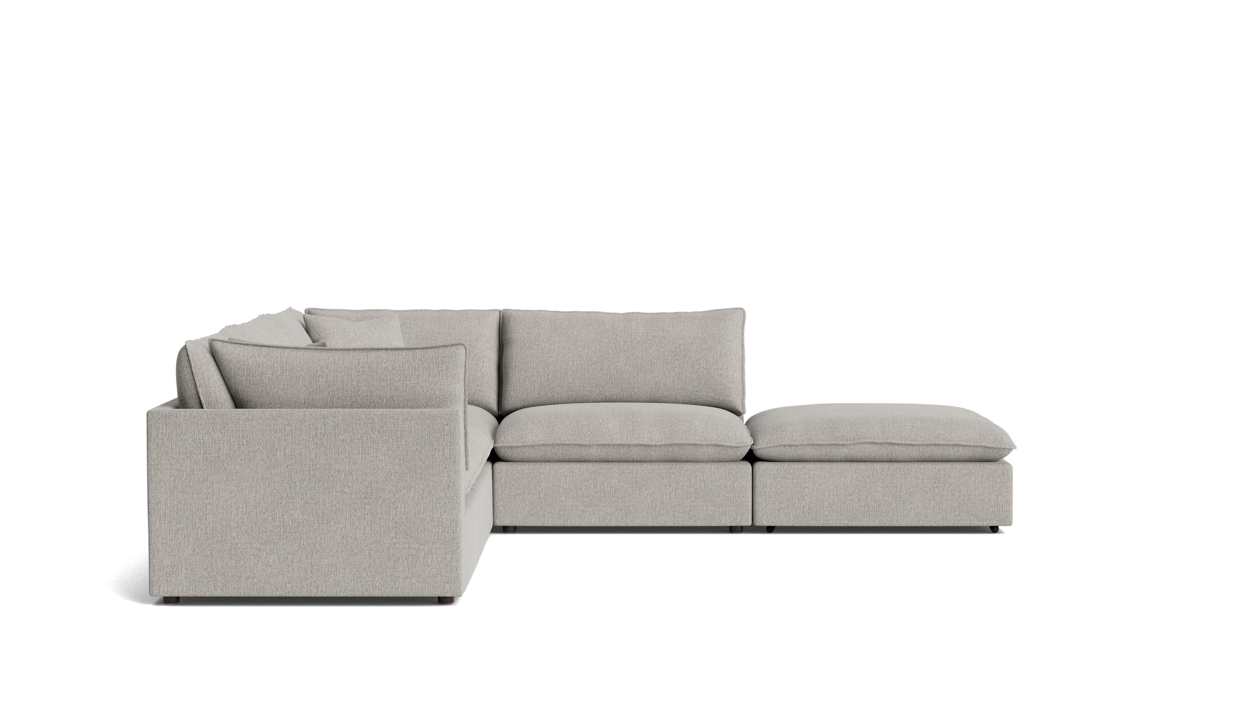 Chill Time 5-Piece Modular Sectional, Heather