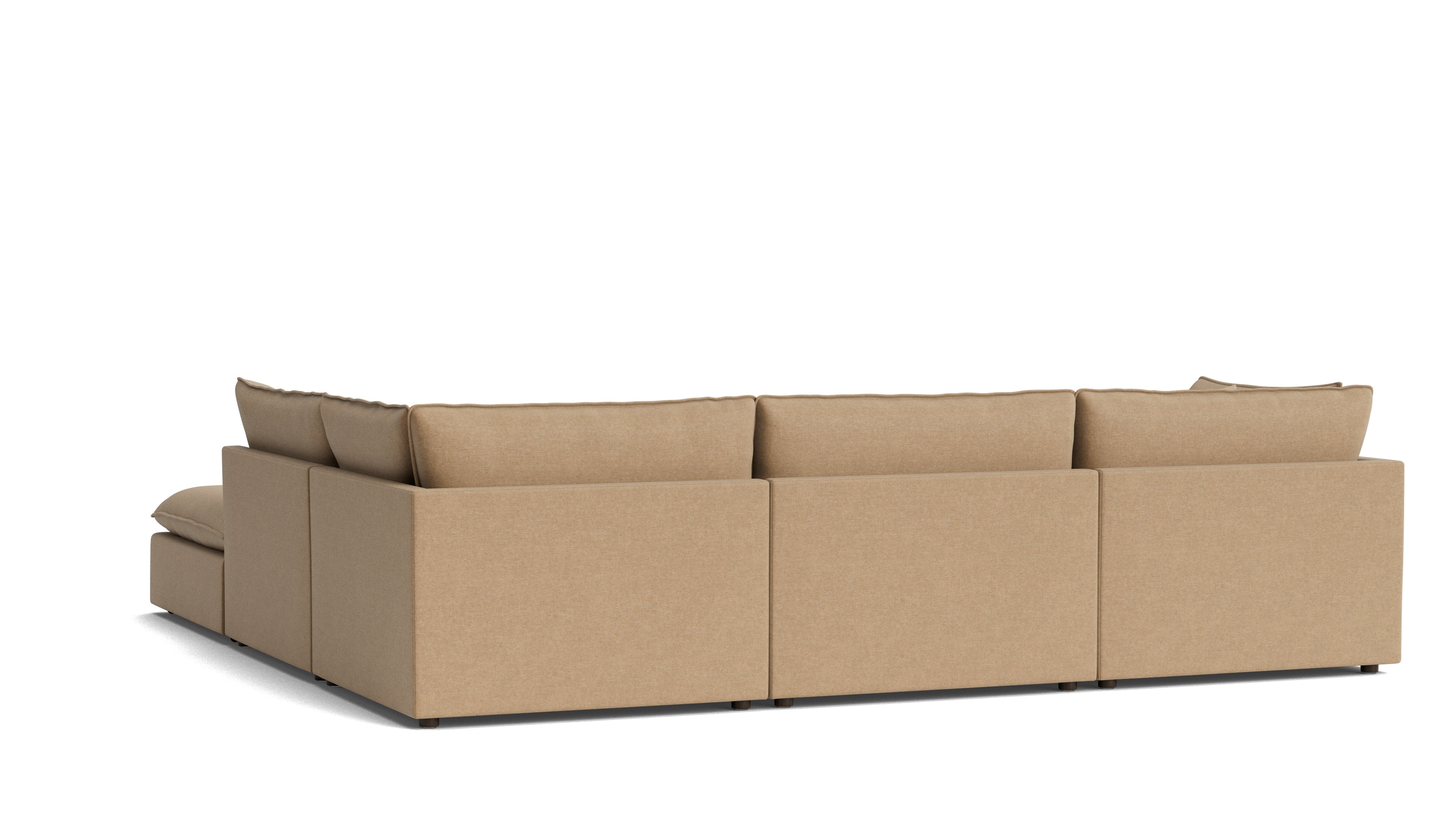 Chill Time 5 - Piece Modular Sectional, Hazelnut - Sundays Company CanadaSEC-YJ-051-145