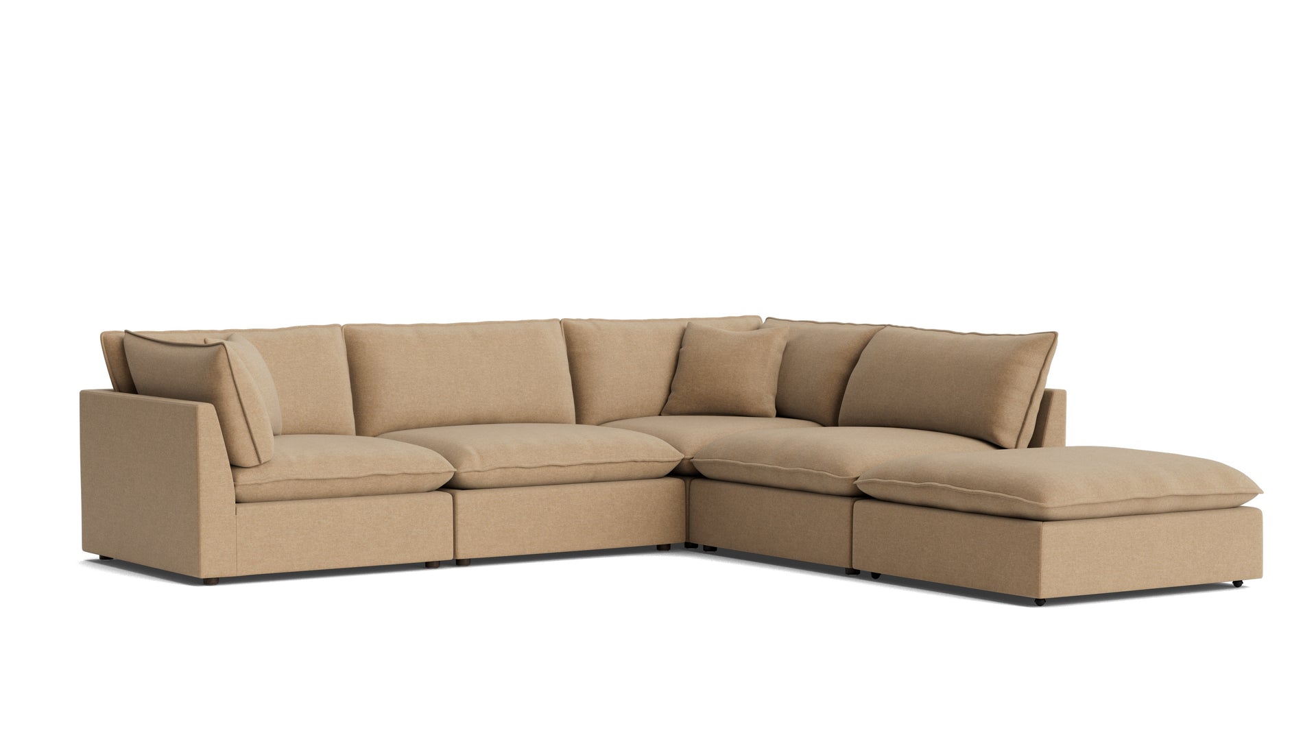 Chill Time 5-Piece Modular Sectional, Hazelnut_image