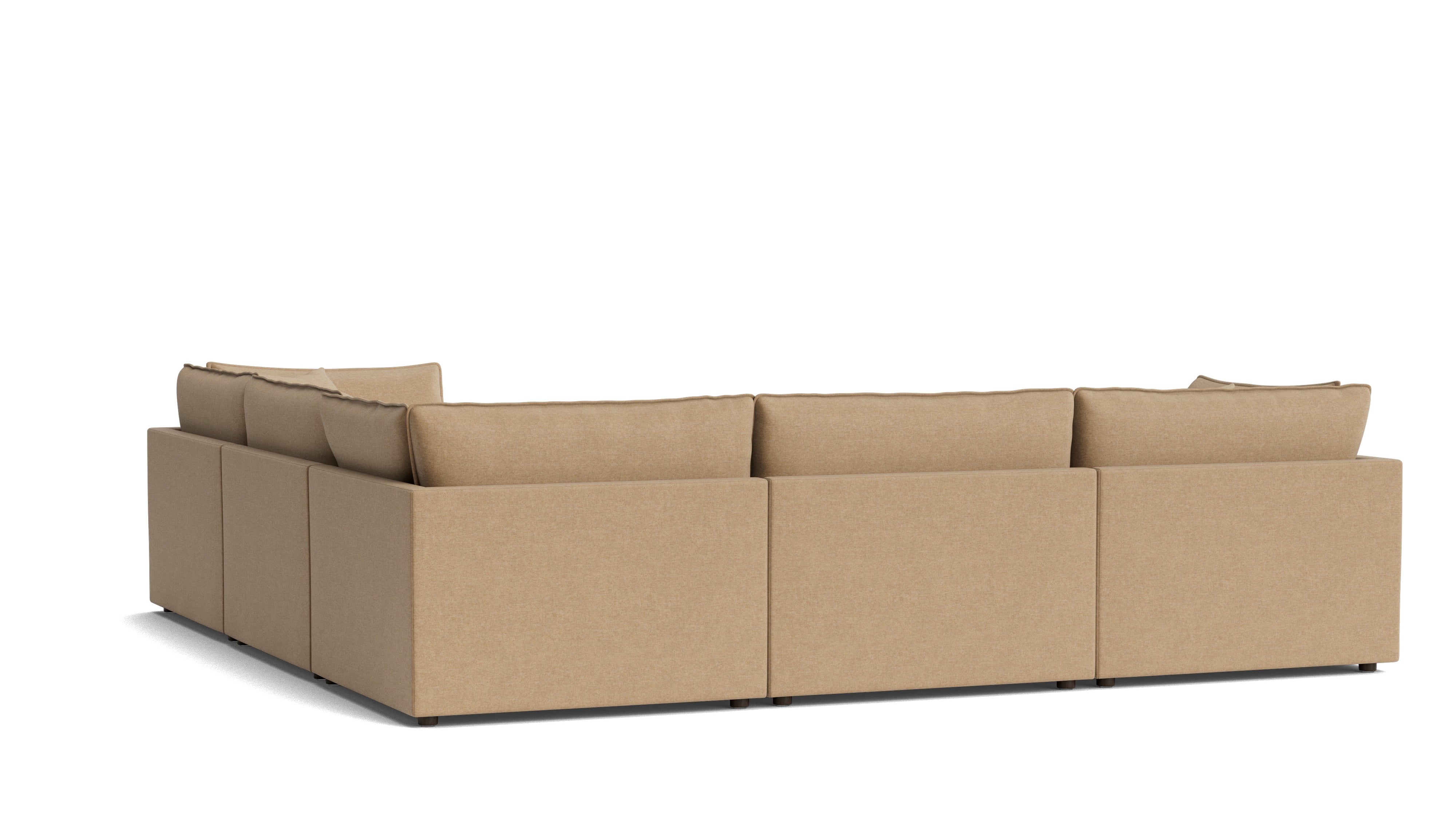 Chill Time 5 - Piece Modular Sectional Closed, Hazelnut - Sundays Company CanadaSEC-YJ-052-145